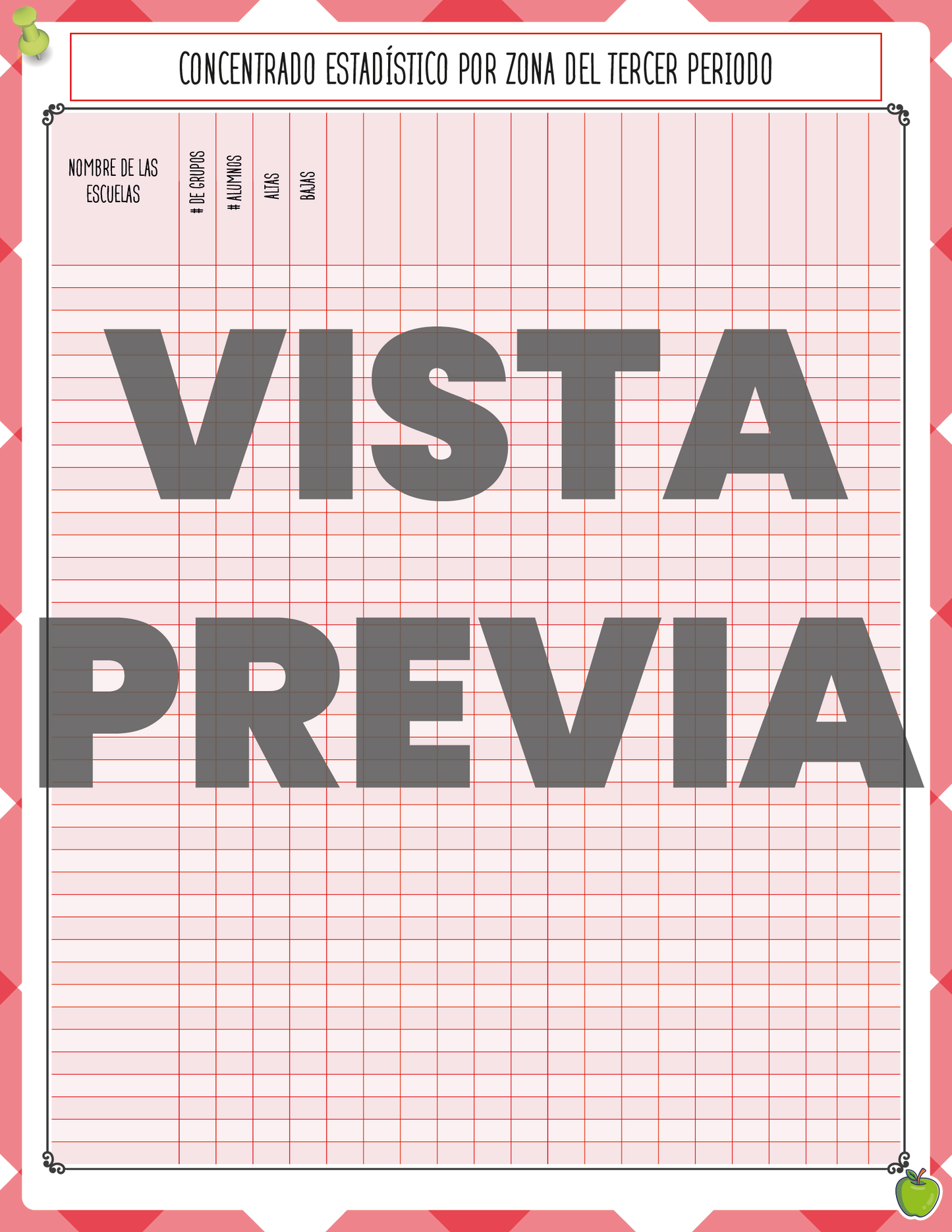 Agenda Manzana SUPERVISOR Primaria Ciclo Escolar 2024 - 2025