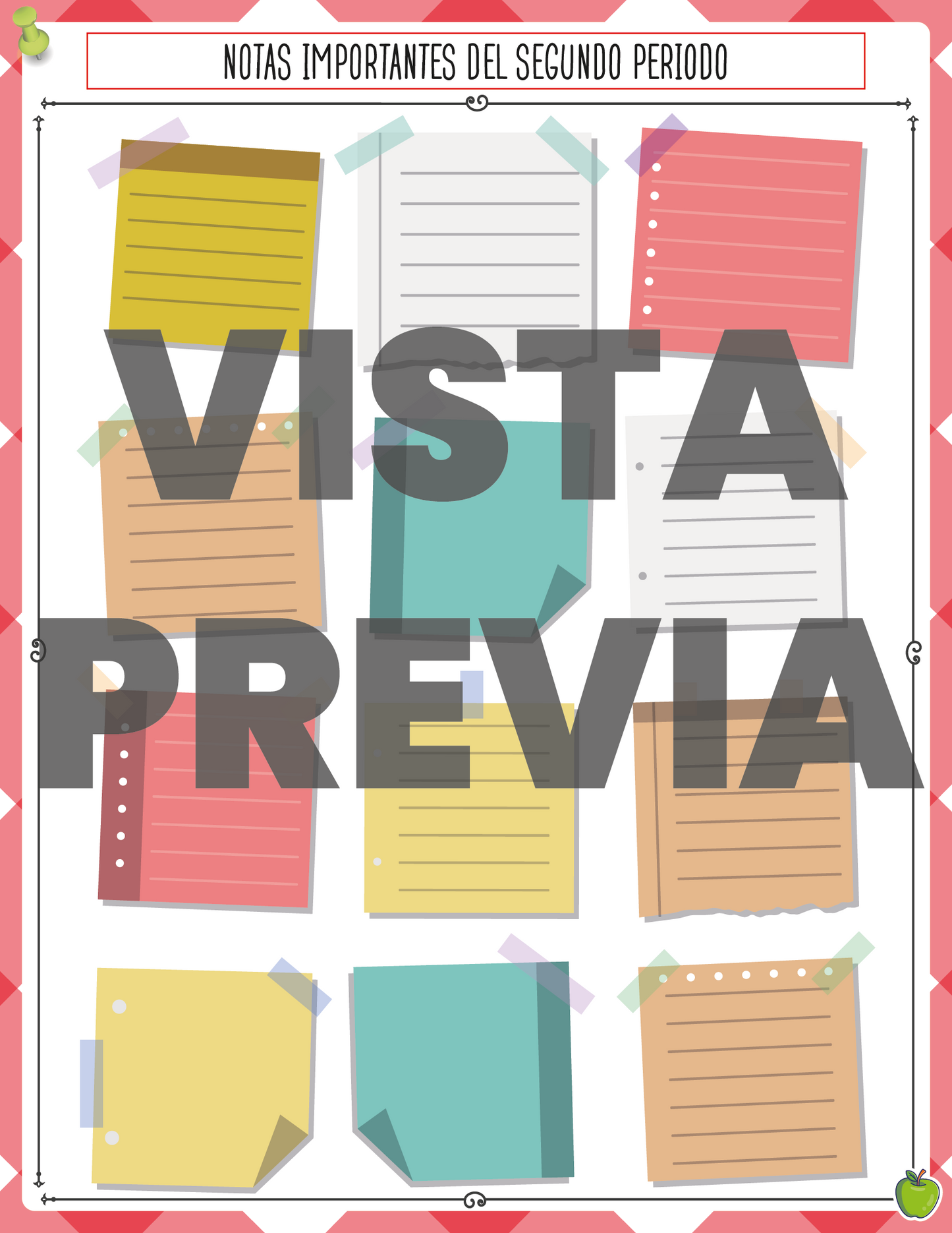 Agenda Manzana SUPERVISOR Primaria Ciclo Escolar 2024 - 2025