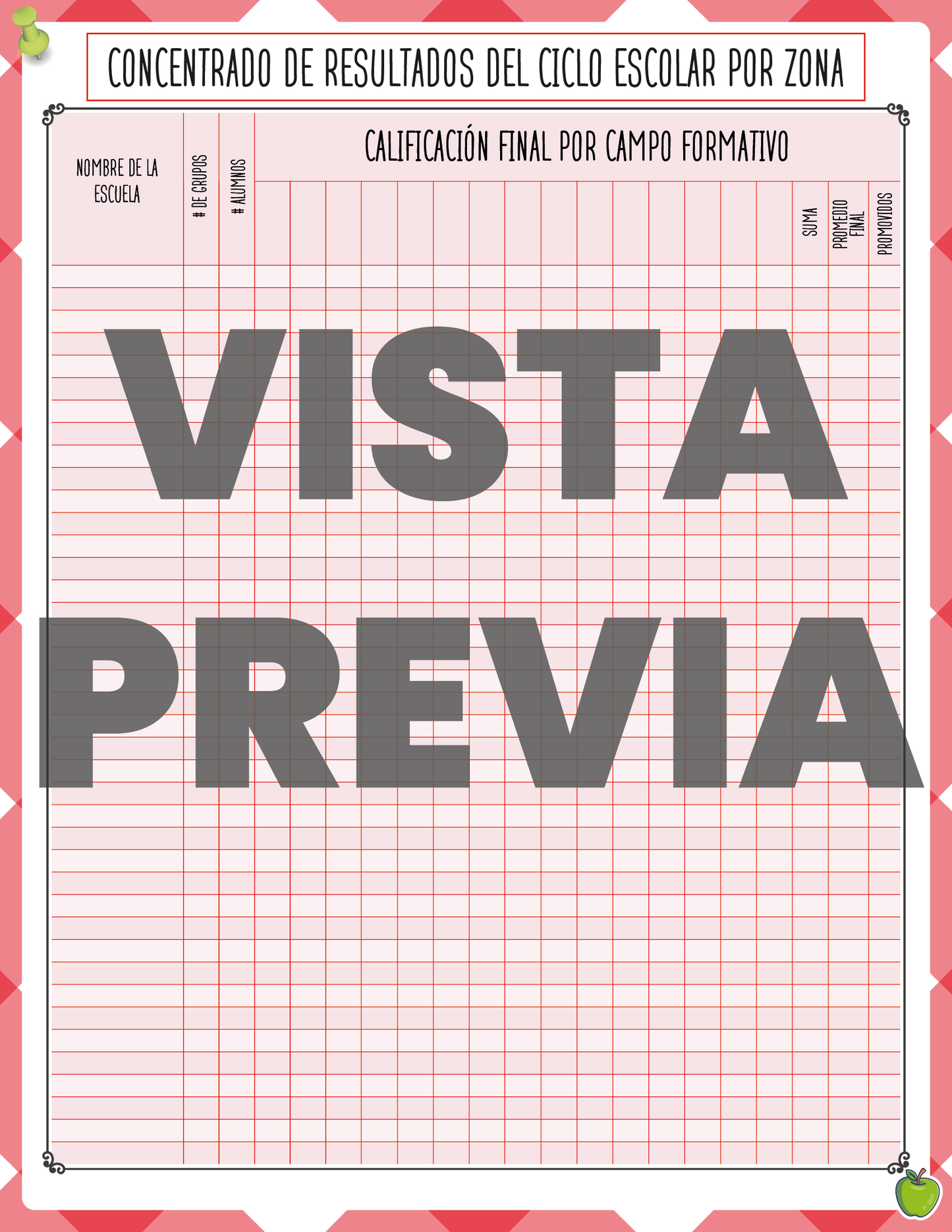 Agenda Manzana SUPERVISOR Primaria Ciclo Escolar 2024 - 2025
