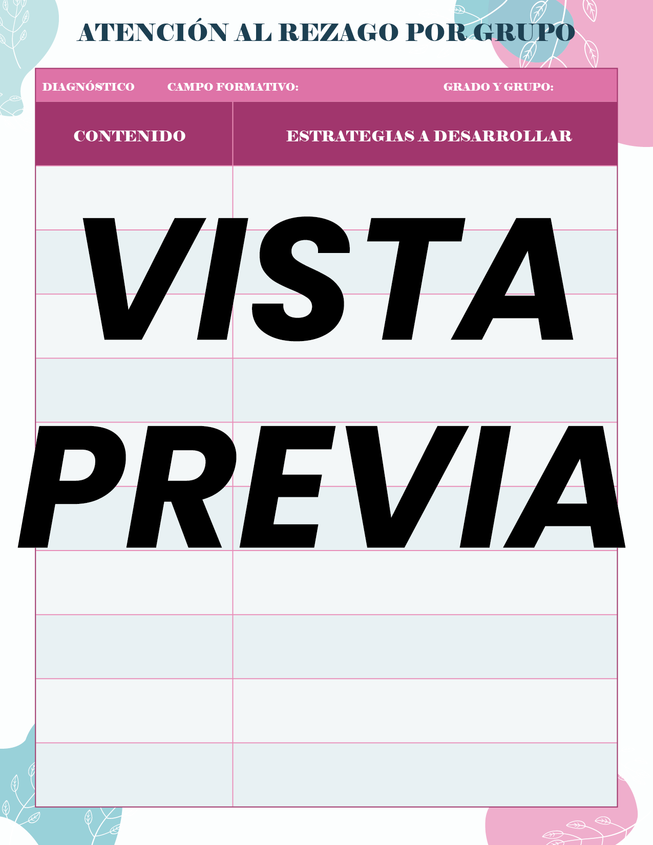 Agenda Flores MAESTRO Secundaria