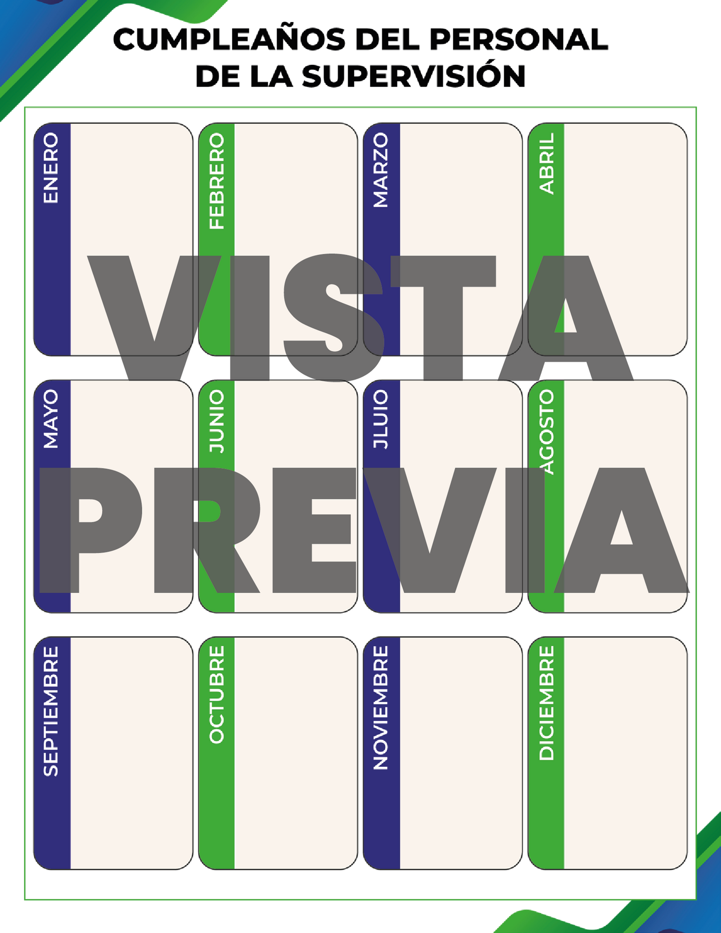 Agenda Formal SUPERVISOR Secundaria Ciclo Escolar 2024 - 2025