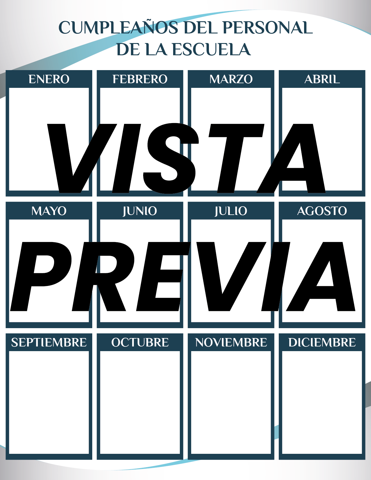 Agenda Formal Azul MAESTRO Secundaria