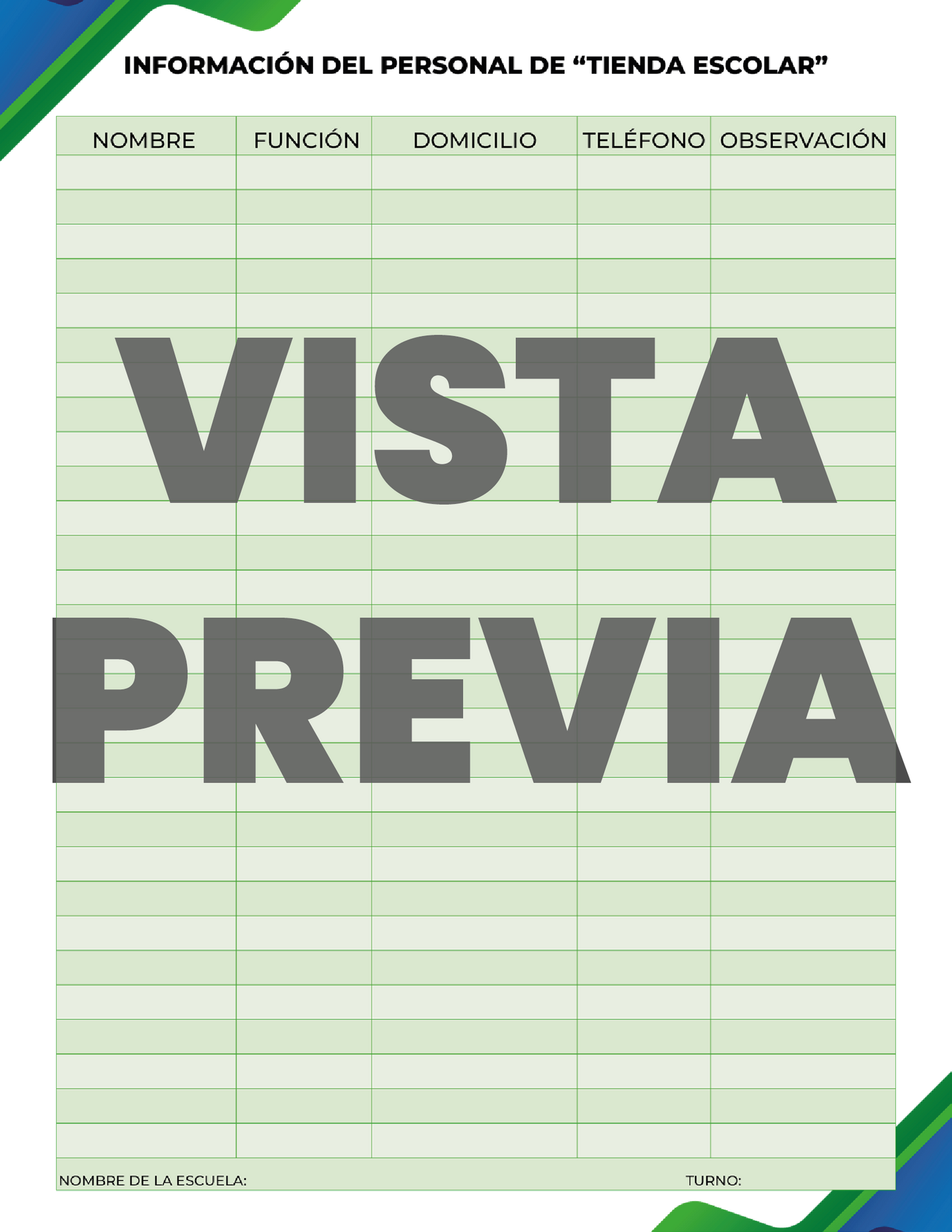 Agenda Formal SUPERVISOR Secundaria Ciclo Escolar 2024 - 2025