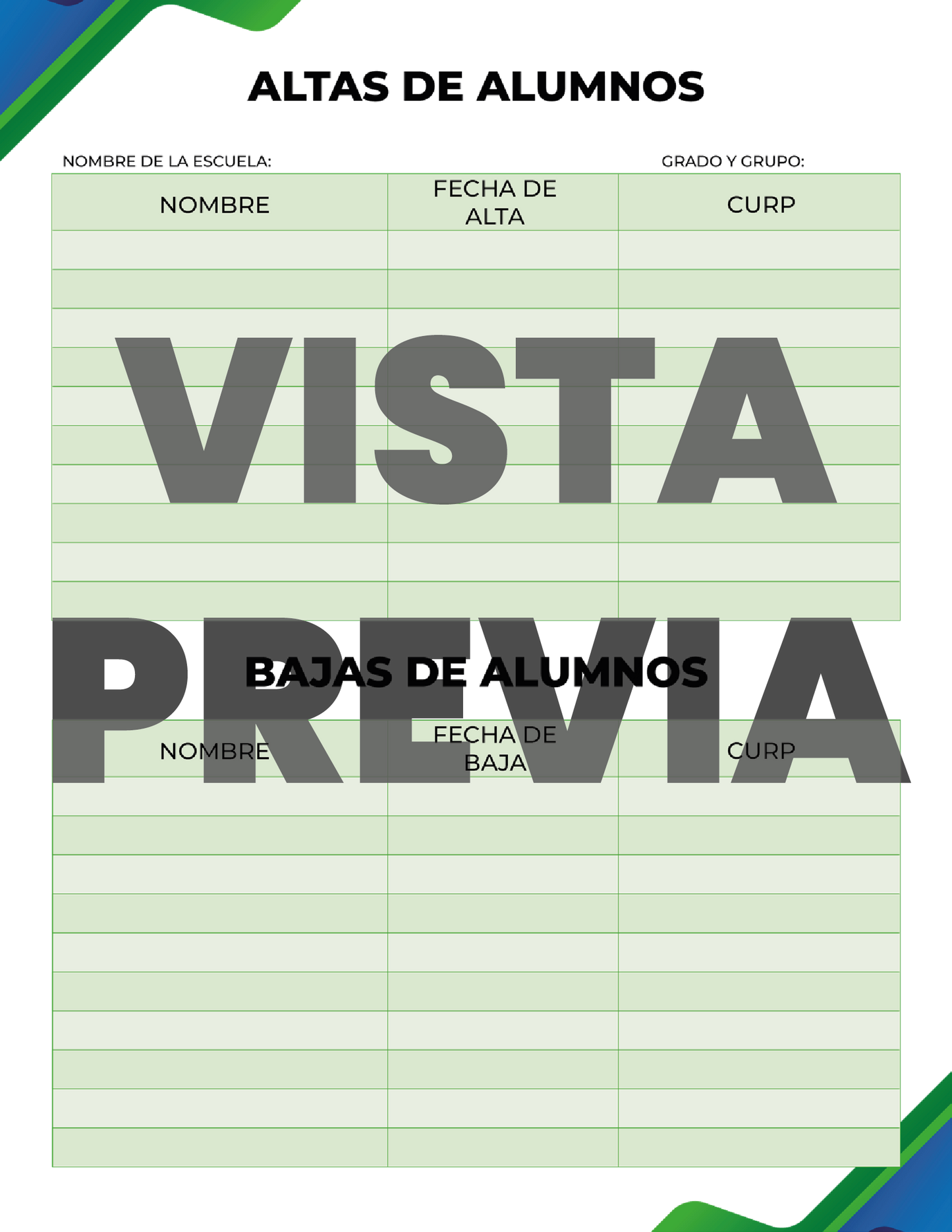Agenda Formal SUPERVISOR Secundaria Ciclo Escolar 2024 - 2025