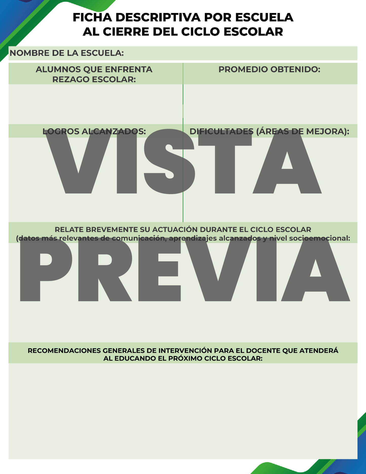 Agenda Formal SUPERVISOR Secundaria Ciclo Escolar 2024 - 2025