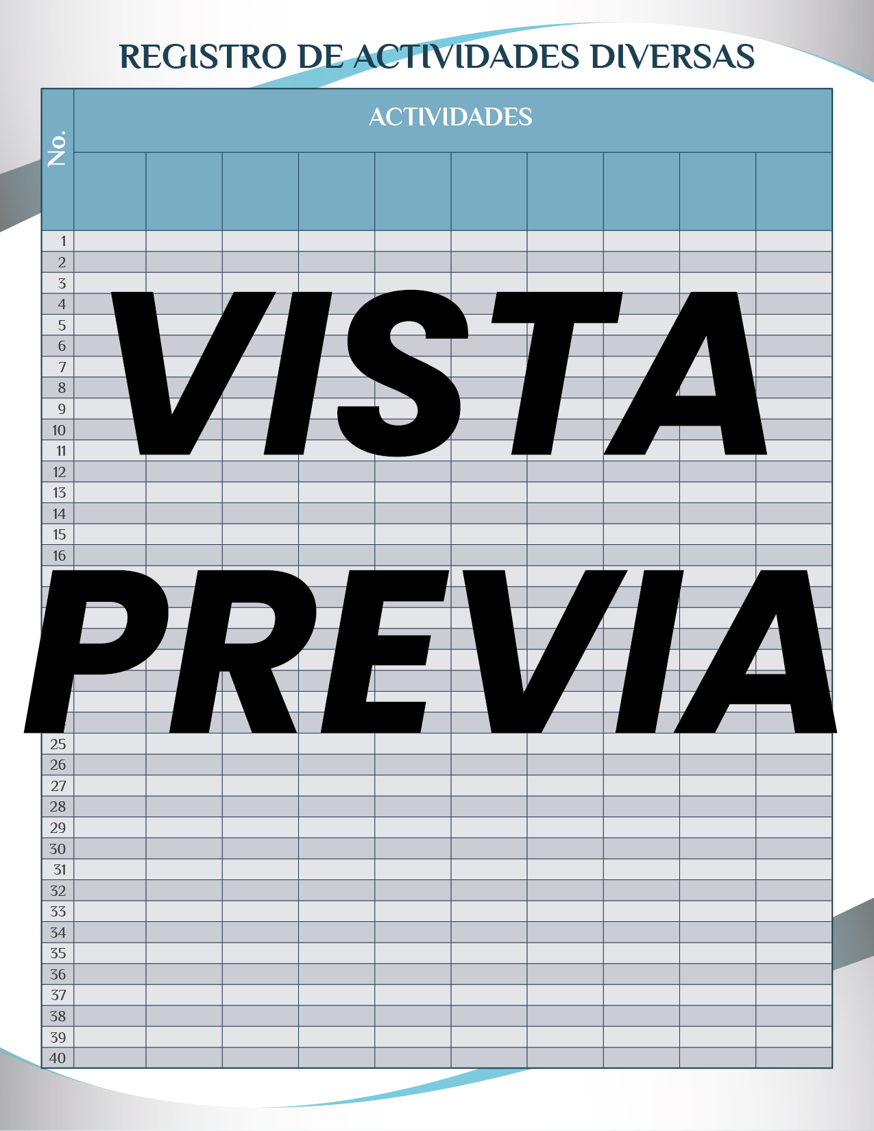 Agenda Formal Azul MAESTRO Secundaria