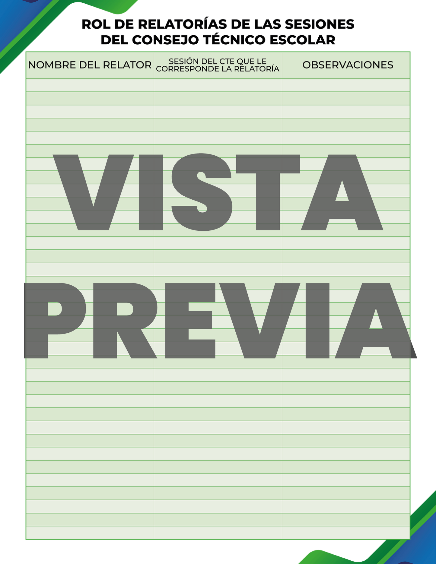Agenda Formal SUPERVISOR Secundaria Ciclo Escolar 2024 - 2025