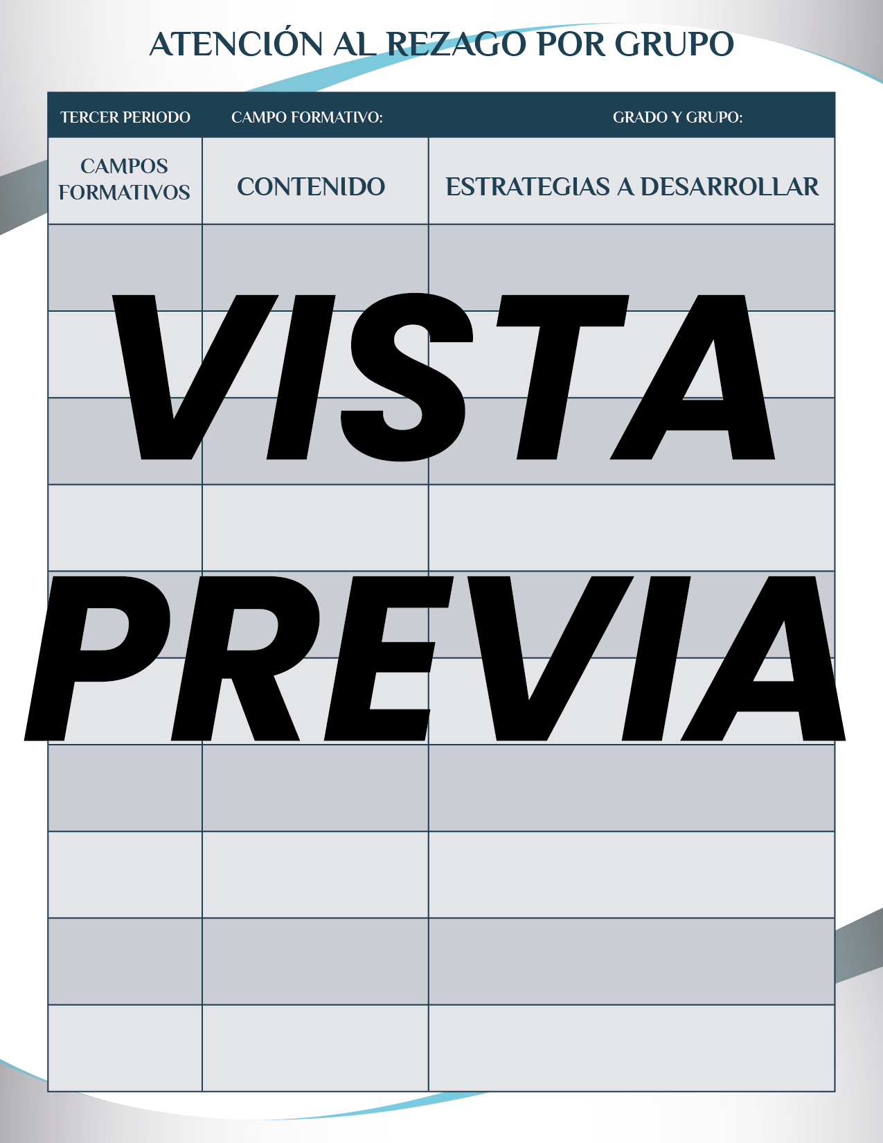 Agenda Formal Azul MAESTRO Secundaria