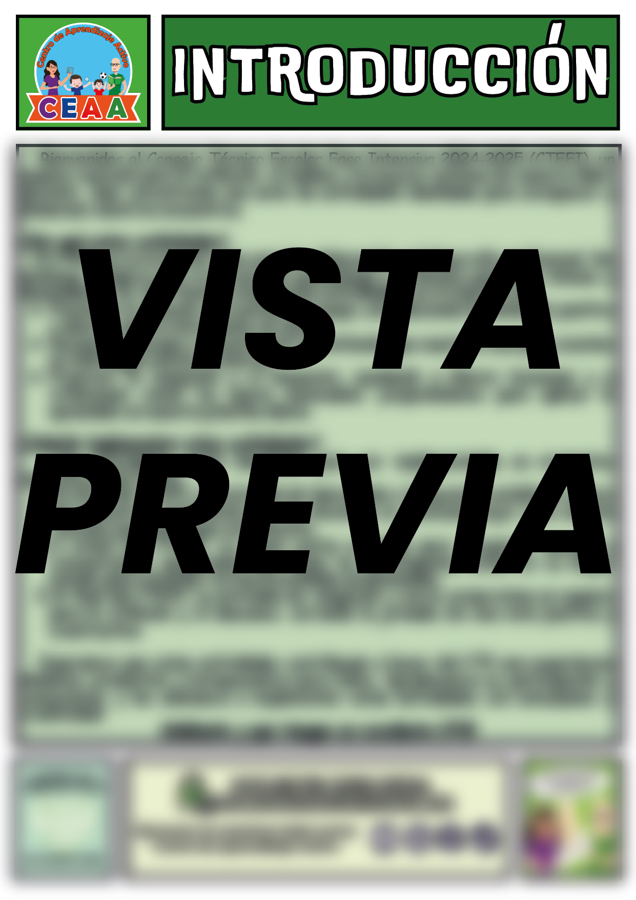 Fichero de 3 Actividades para CTE Fase Intensiva Sesión 2