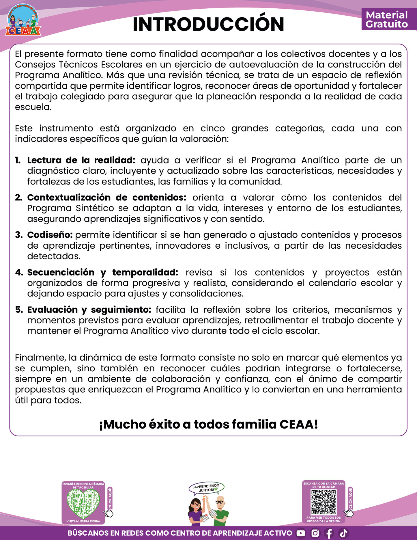 AUTOEVALUACIÓN DEL PROGRAMA ANALÍTICO en PDF