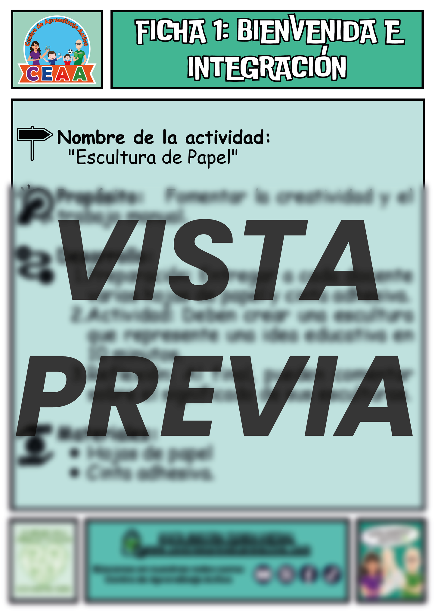 Fichero 3 Actividades CTE Tema 8: Estrategias metodológicas didácticas diferentes a proyectos