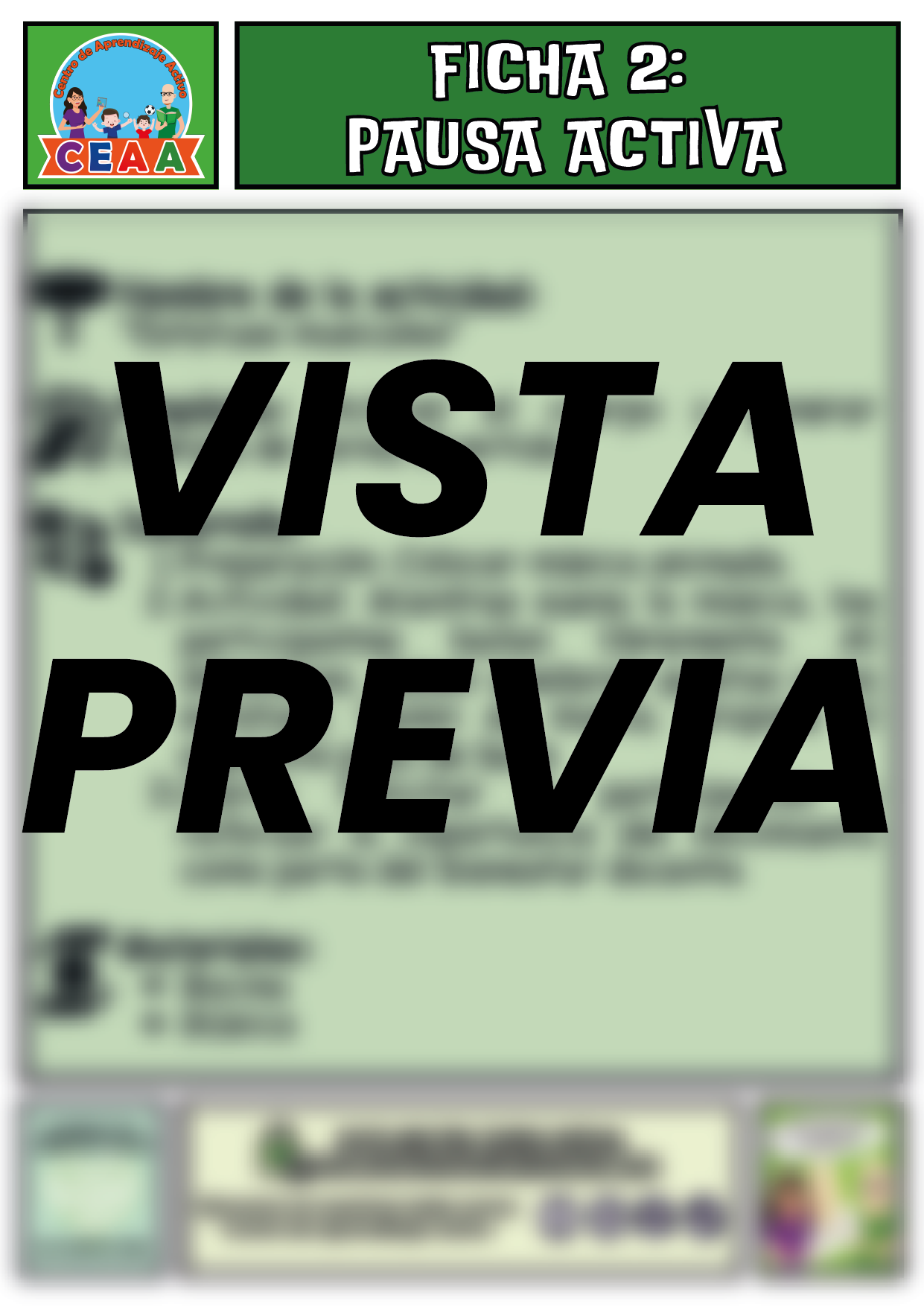 Fichero de 3 Actividades para CTE Fase Intensiva Sesión 2