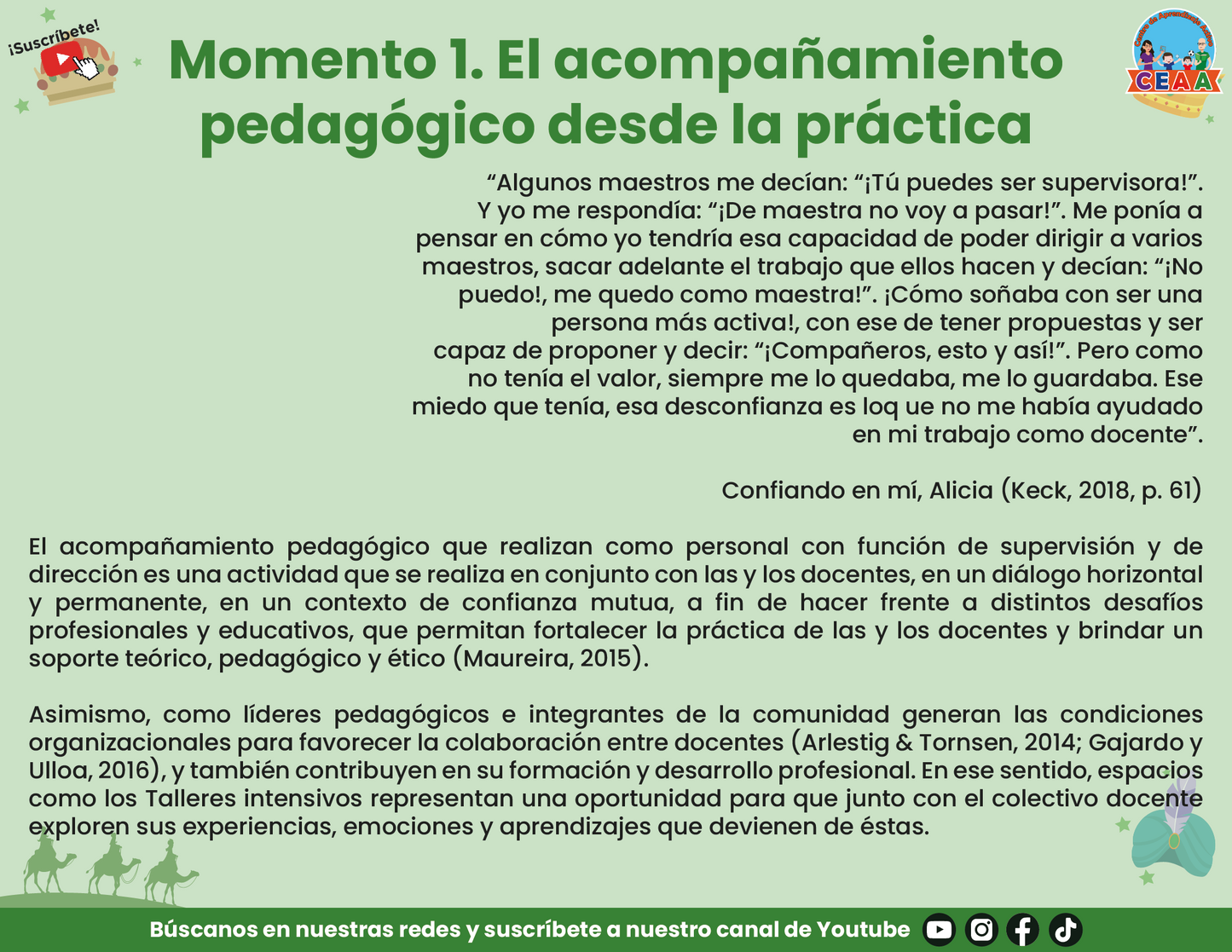 Presentación Taller Intensivo Directivos y Supervisores