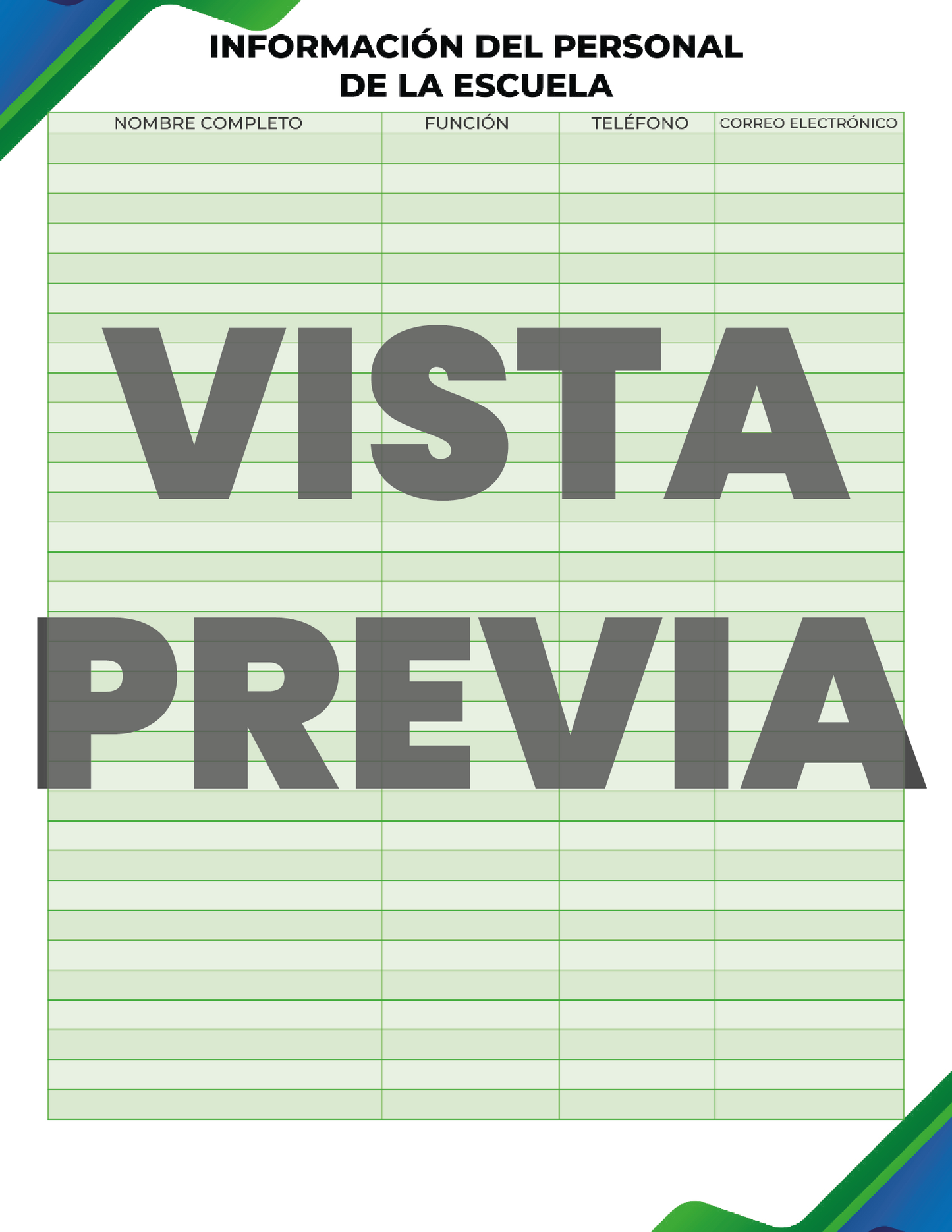 Agenda Formal MAESTRO Preescolar Ciclo Escolar 2024 - 2025 en PDF