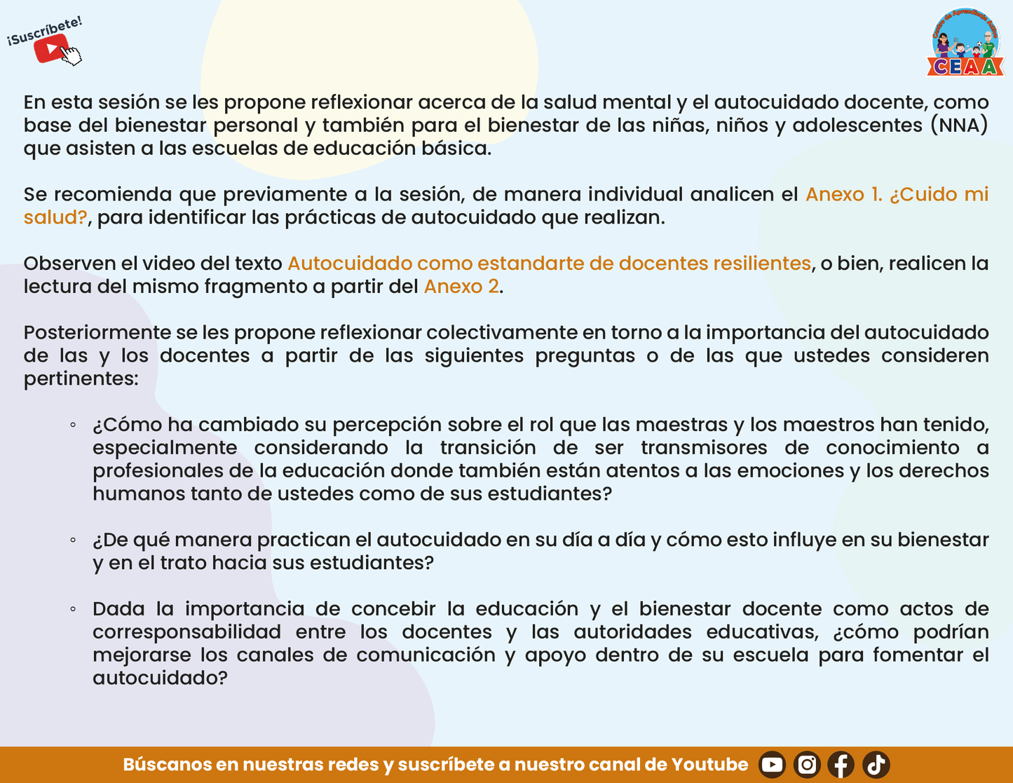 PRESENTACIÓN SEXTA SESIÓN CONSEJO TÉCNICO ESCOLAR PARA MAESTROS