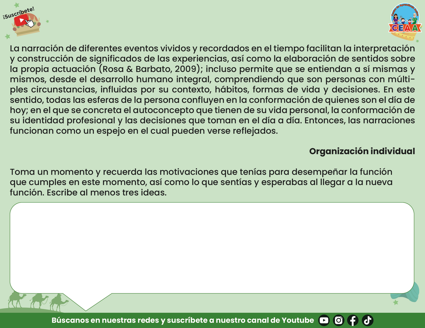 Presentación Taller Intensivo Directivos y Supervisores