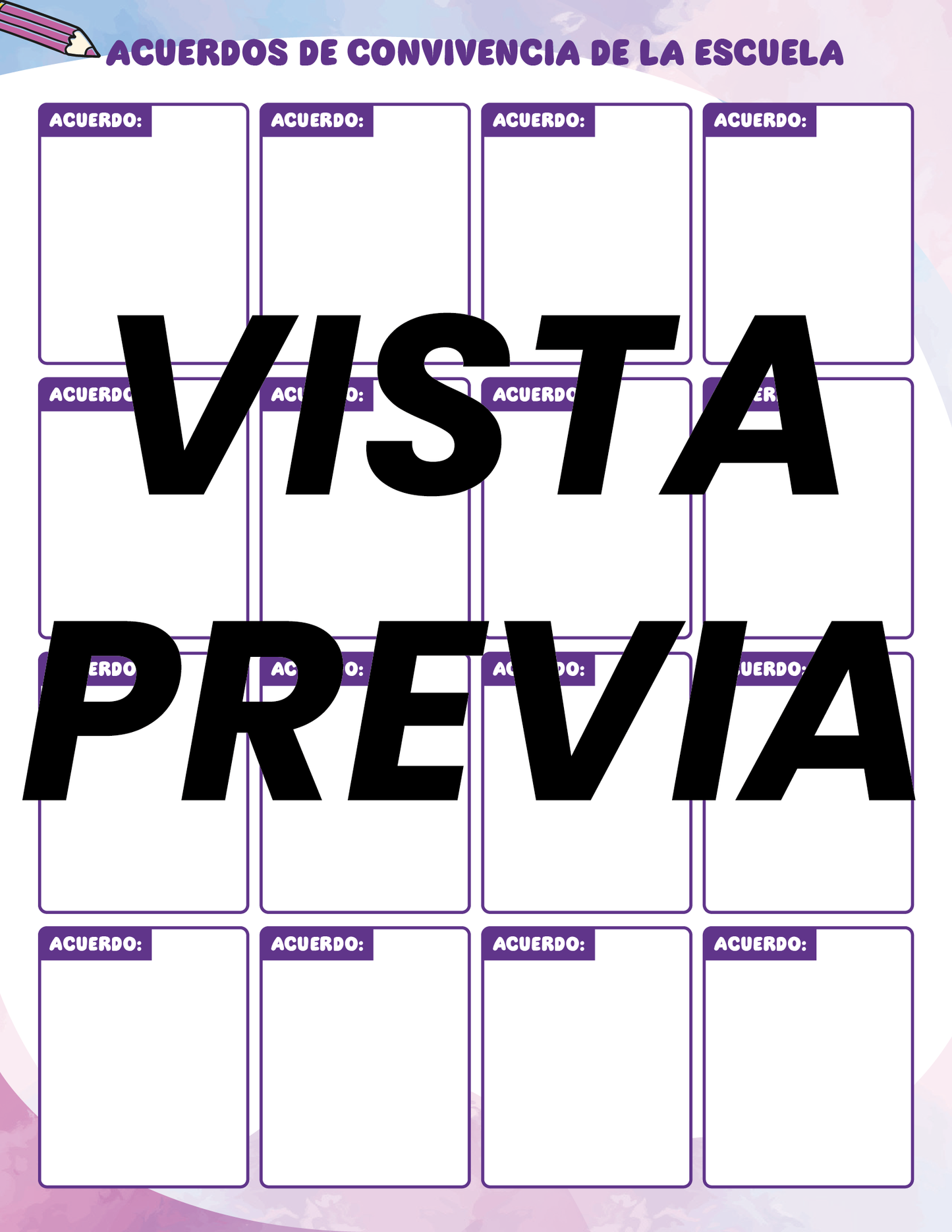 Agenda Colorida DIRECTOR Primaria