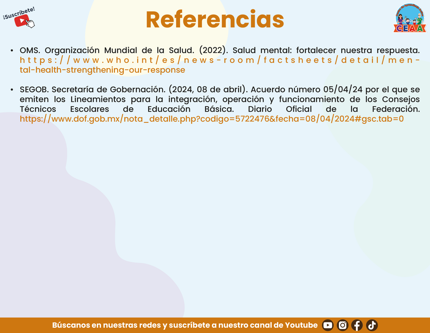 PRESENTACIÓN SEXTA SESIÓN CONSEJO TÉCNICO ESCOLAR PARA MAESTROS