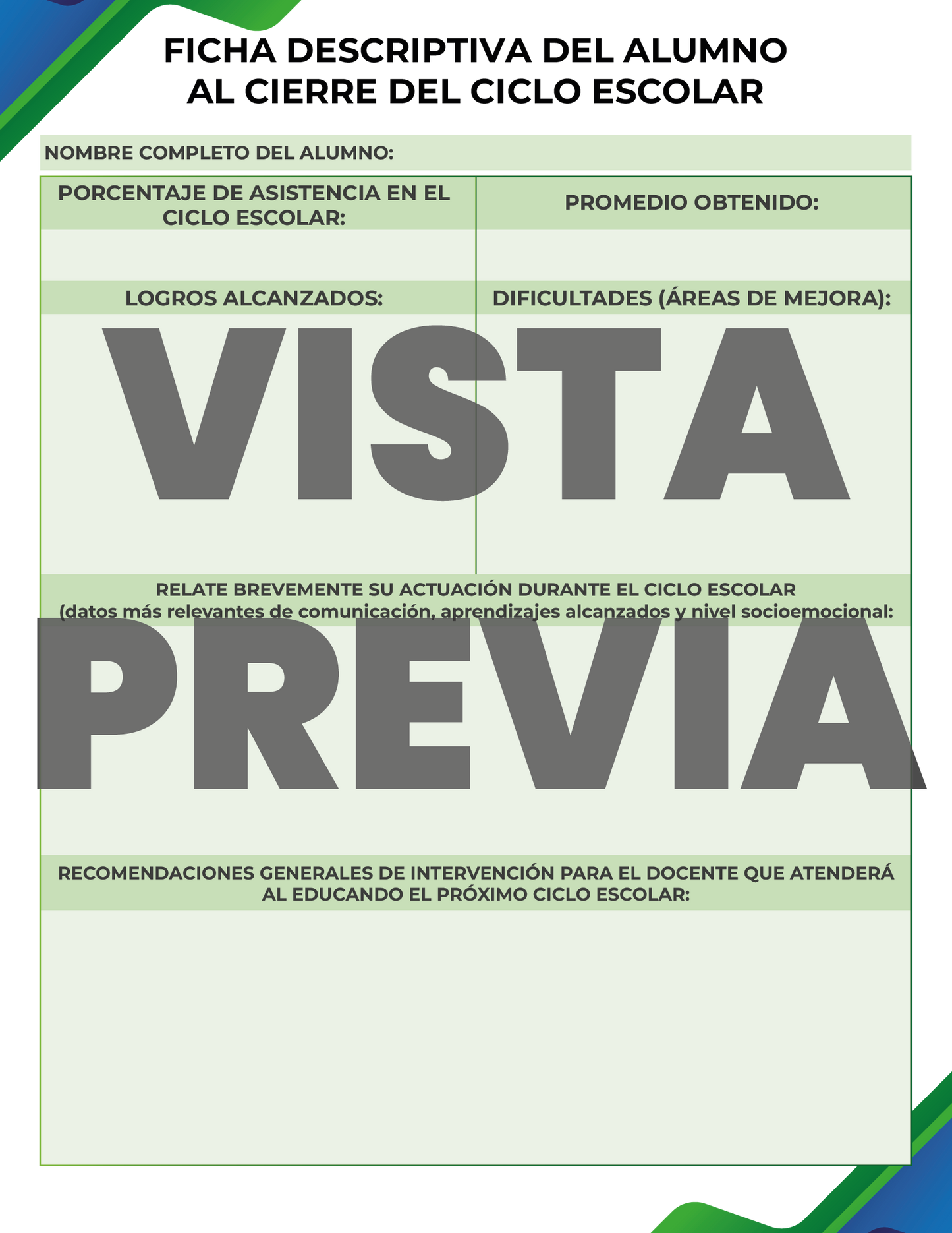 Agenda Formal MAESTRO Preescolar Ciclo Escolar 2024 - 2025 en PDF