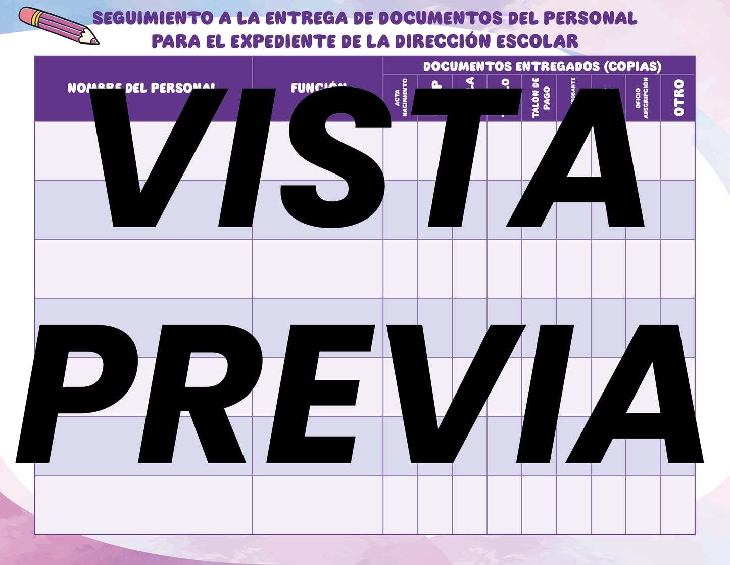 Agenda Colorida DIRECTOR Primaria