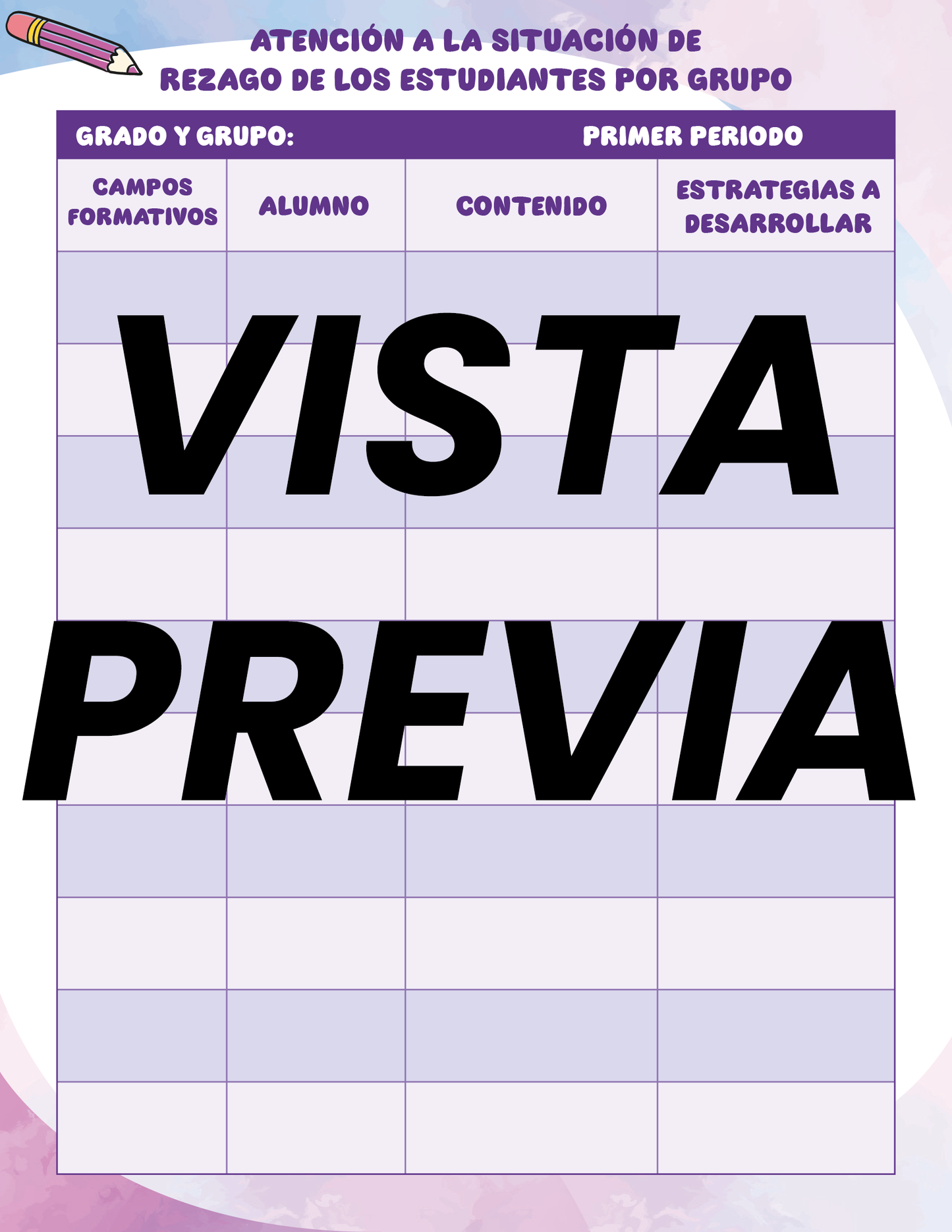 Agenda Colorida DIRECTOR Primaria