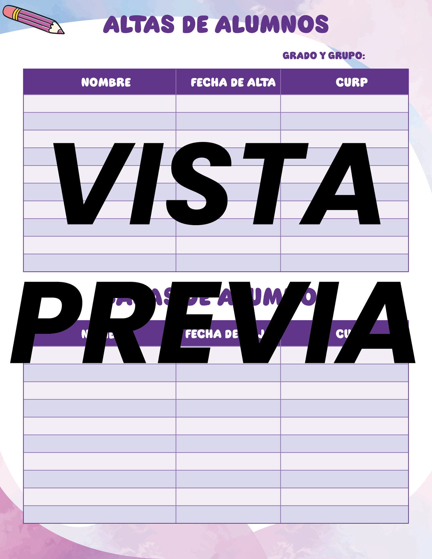 Agenda Colorida DIRECTOR Primaria