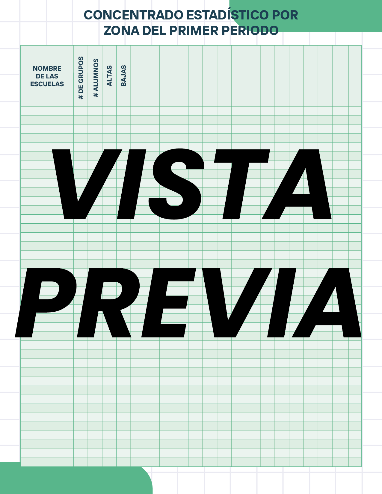 Agenda Cuadros SUPERVISOR Secundaria