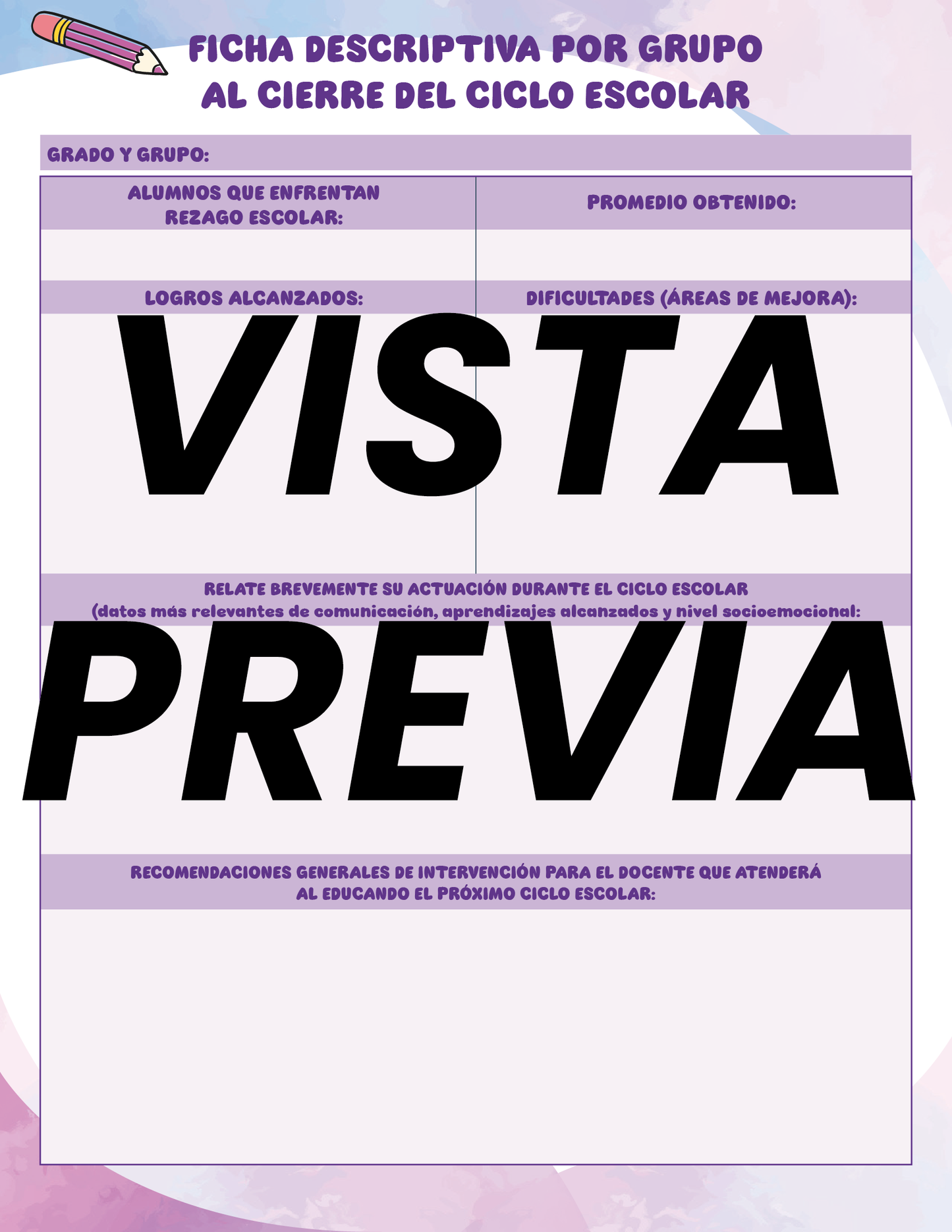 Agenda Colorida DIRECTOR Primaria