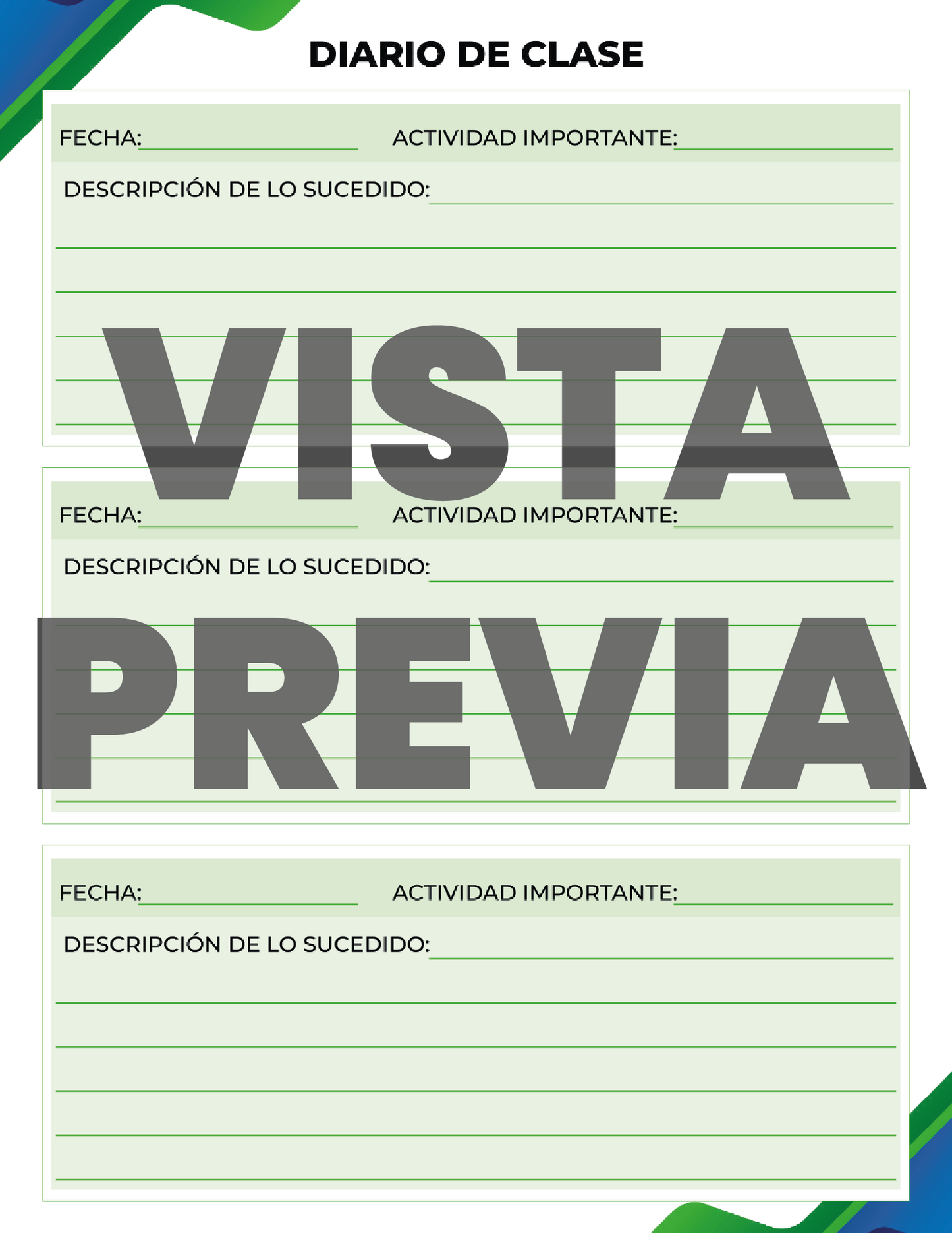 Agenda Formal MAESTRO Preescolar Ciclo Escolar 2024 - 2025 en PDF