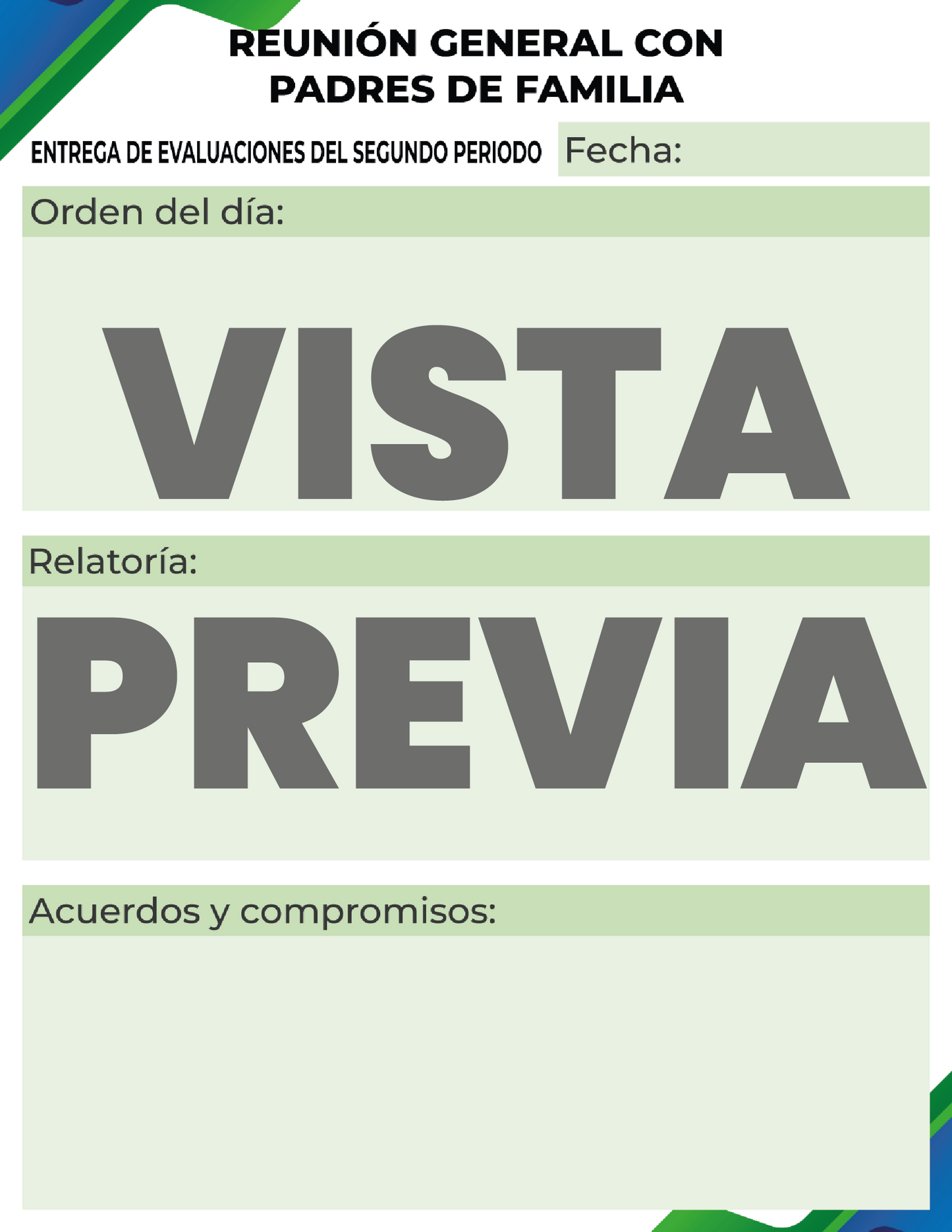 Agenda Formal MAESTRO Preescolar Ciclo Escolar 2024 - 2025 en PDF