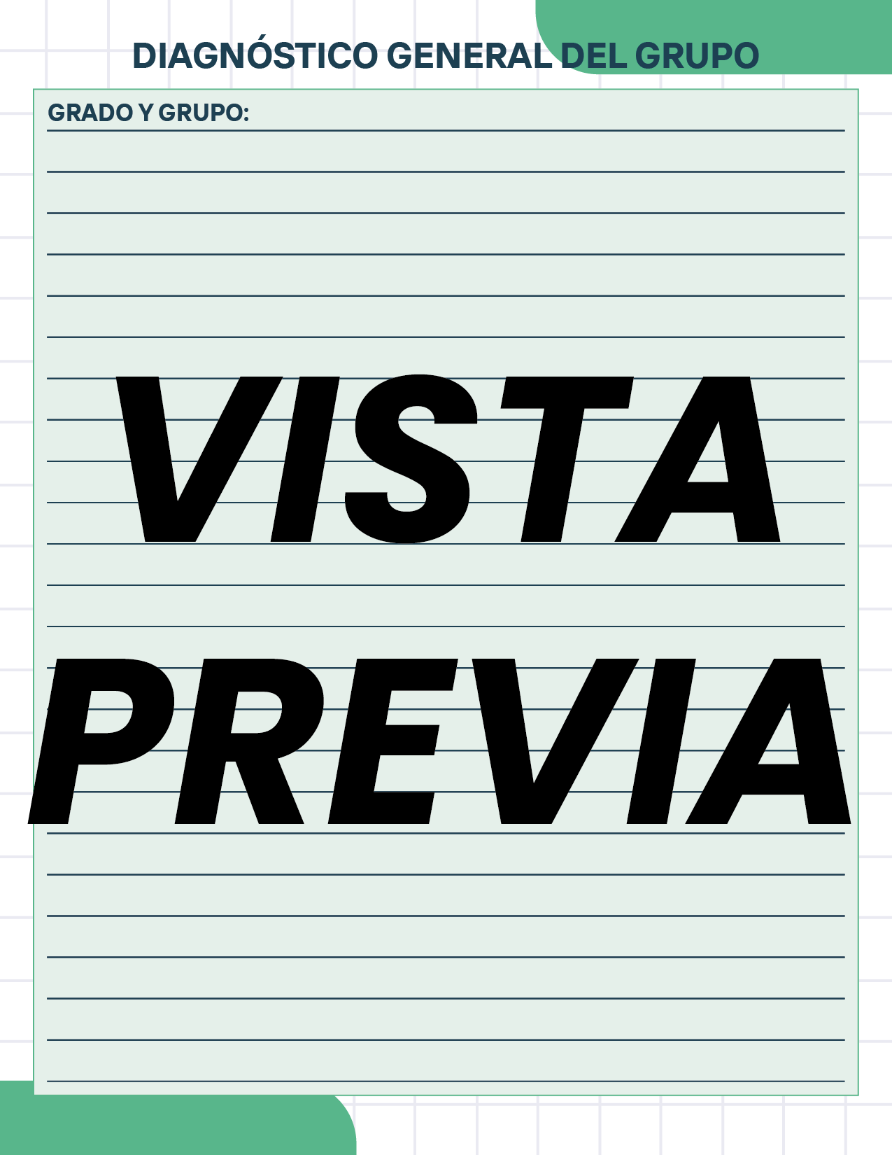 Agenda Cuadros SUPERVISOR Preescolar