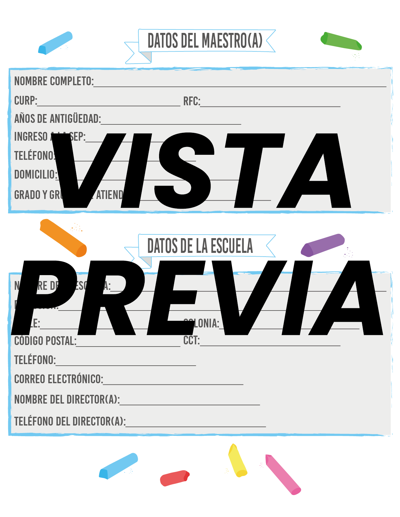 Agenda Gises MAESTRO Secundaria