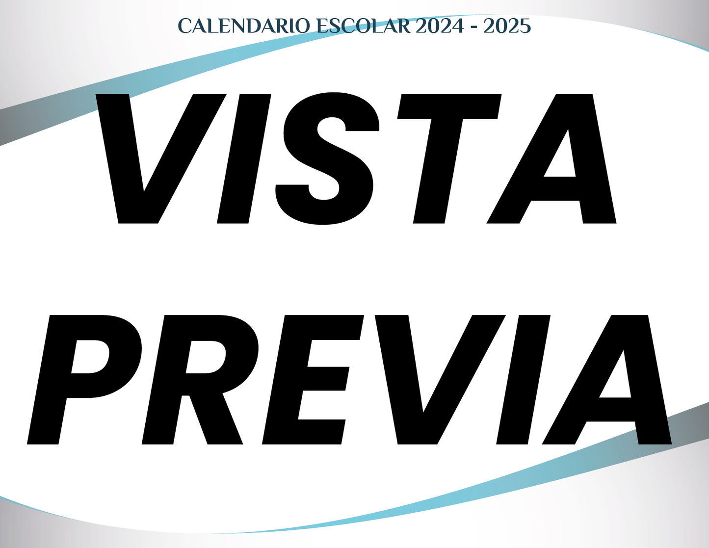 Agenda Formal Azul SUPERVISOR Preescolar