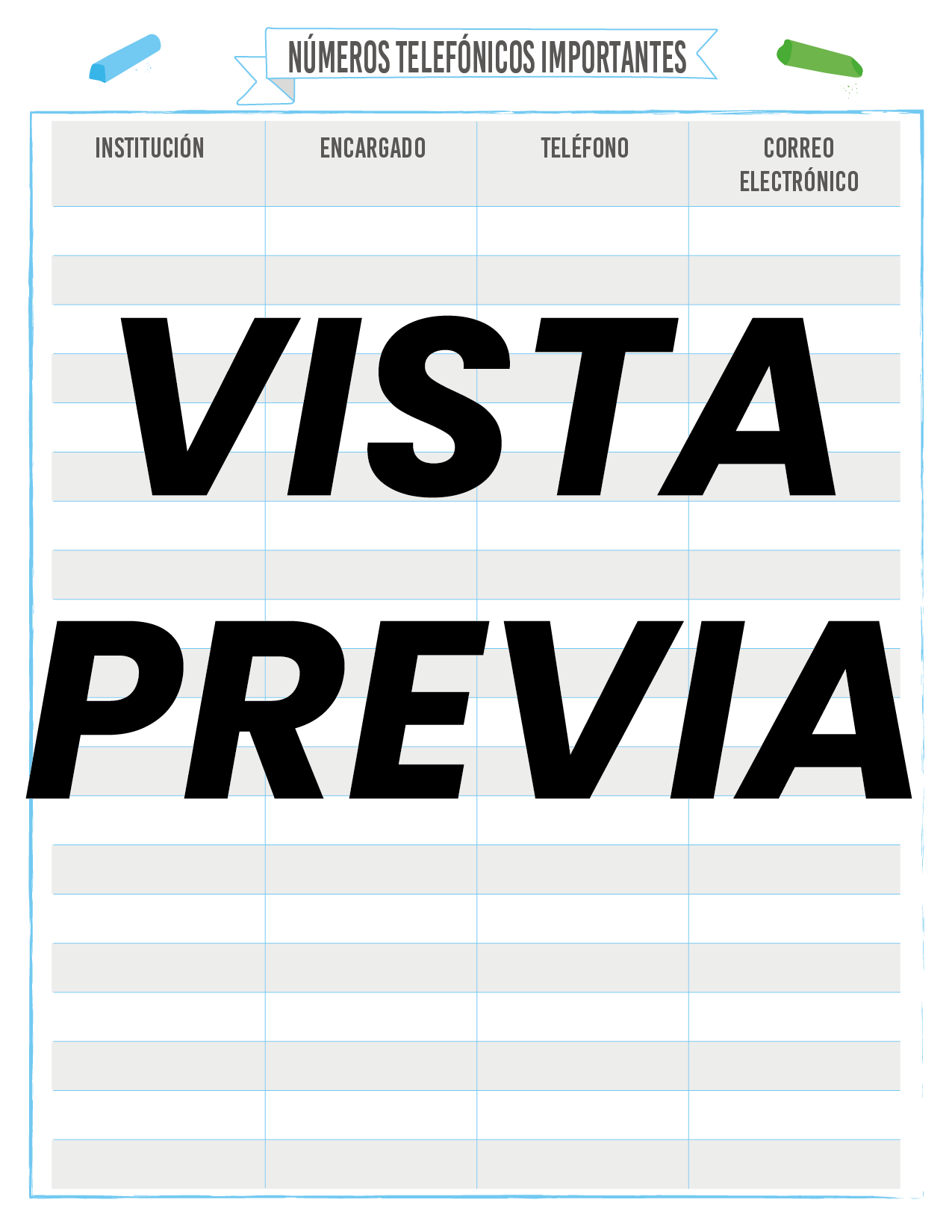 Agenda Gises MAESTRO Secundaria