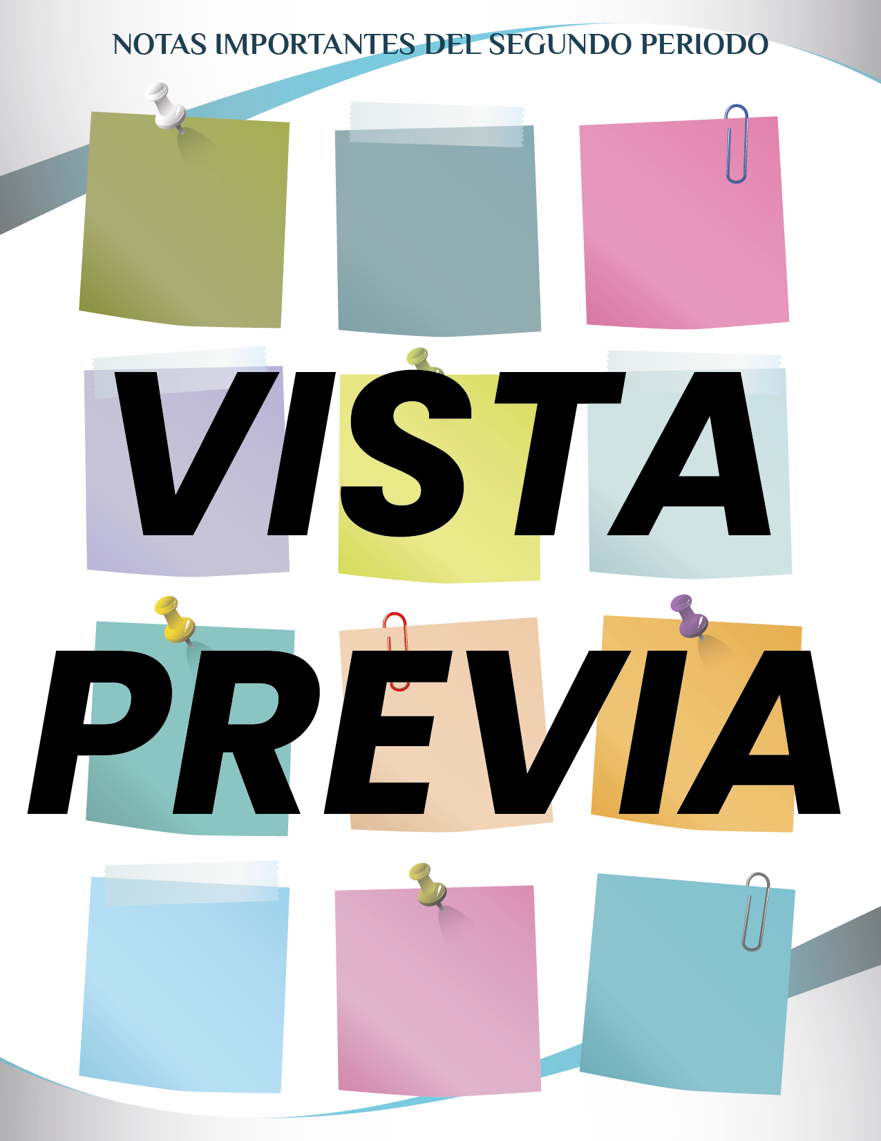 Agenda Formal Azul SUPERVISOR Preescolar