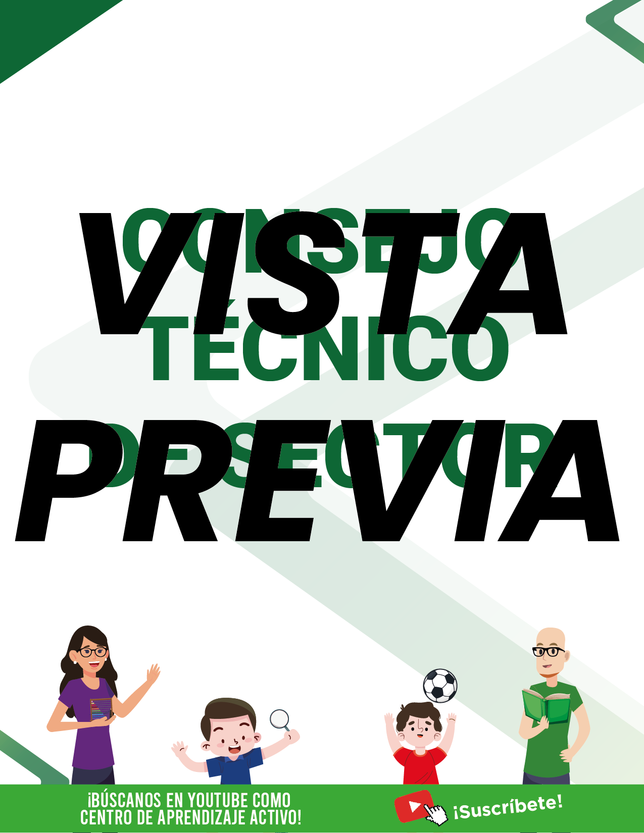 Agenda Formal Verde SUPERVISOR Primaria