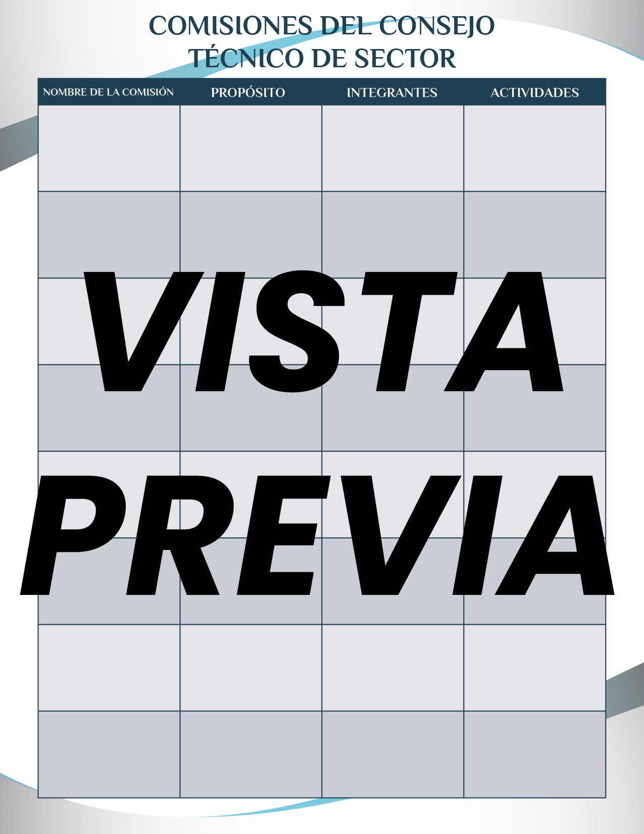 Agenda Formal Azul SUPERVISOR Preescolar
