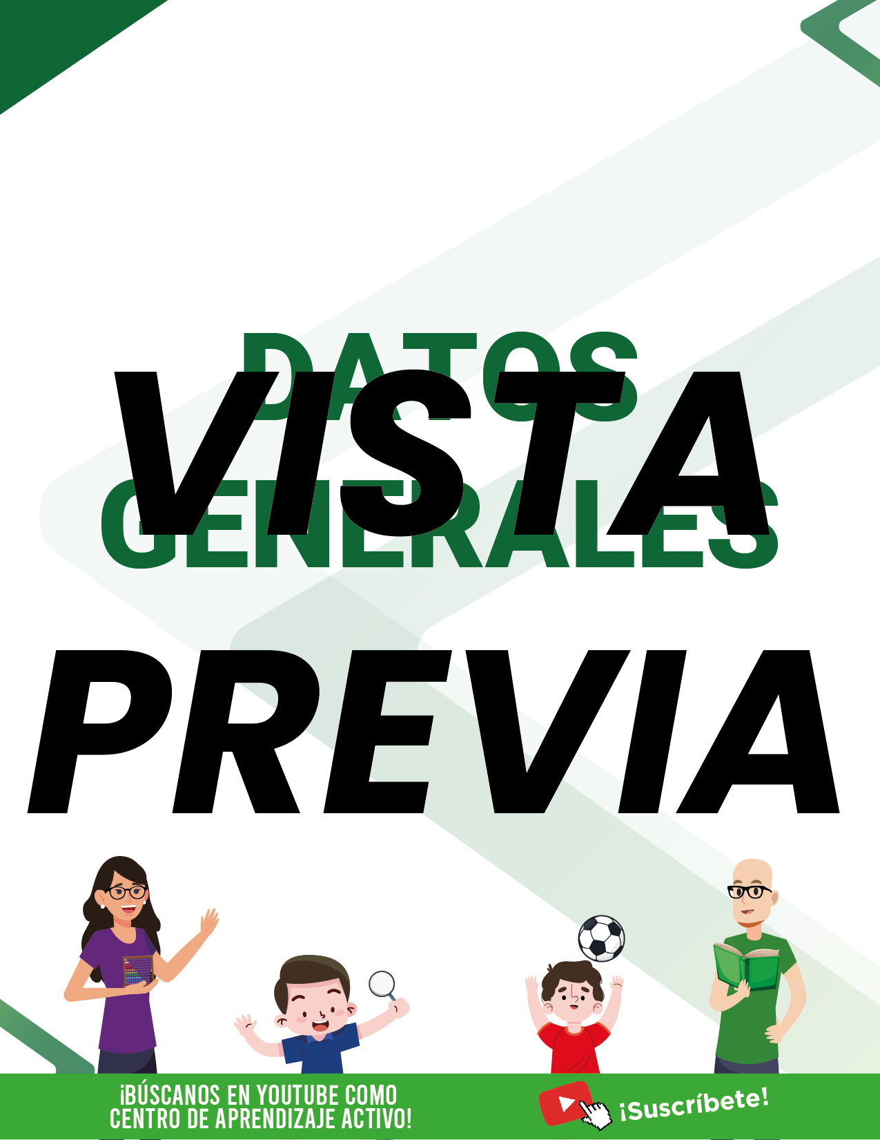 Agenda Formal Verde SUPERVISOR Preescolar