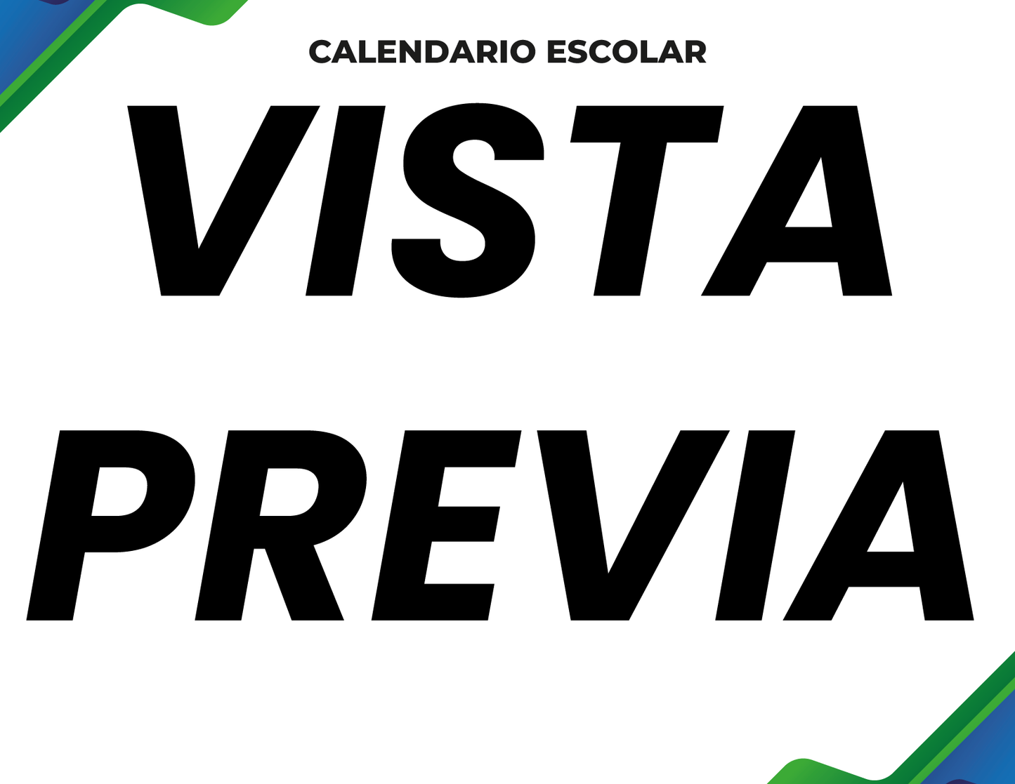 Agenda Formal Verde-azul MAESTRO Secundaria