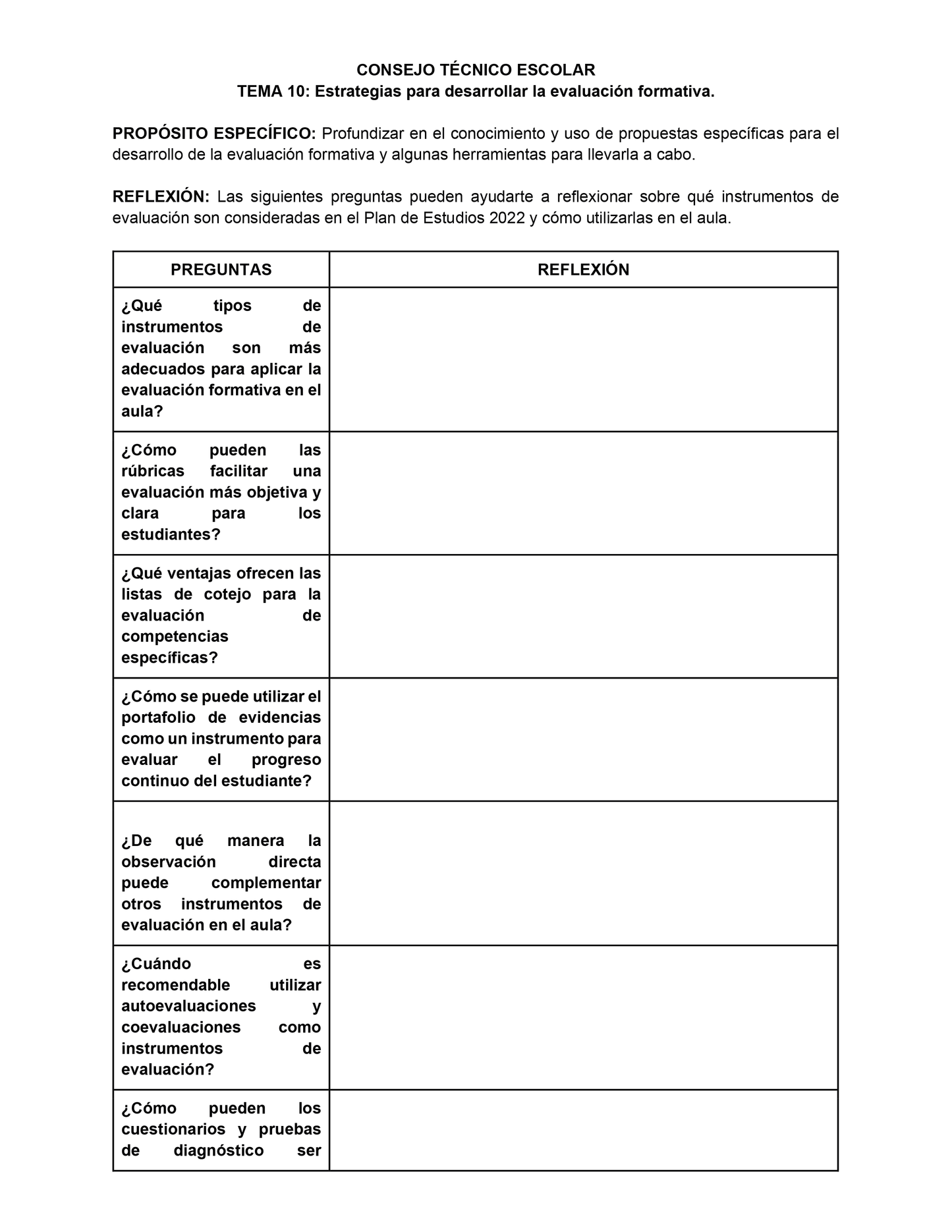 Formato de Productos CTE Tema 10 Editables
