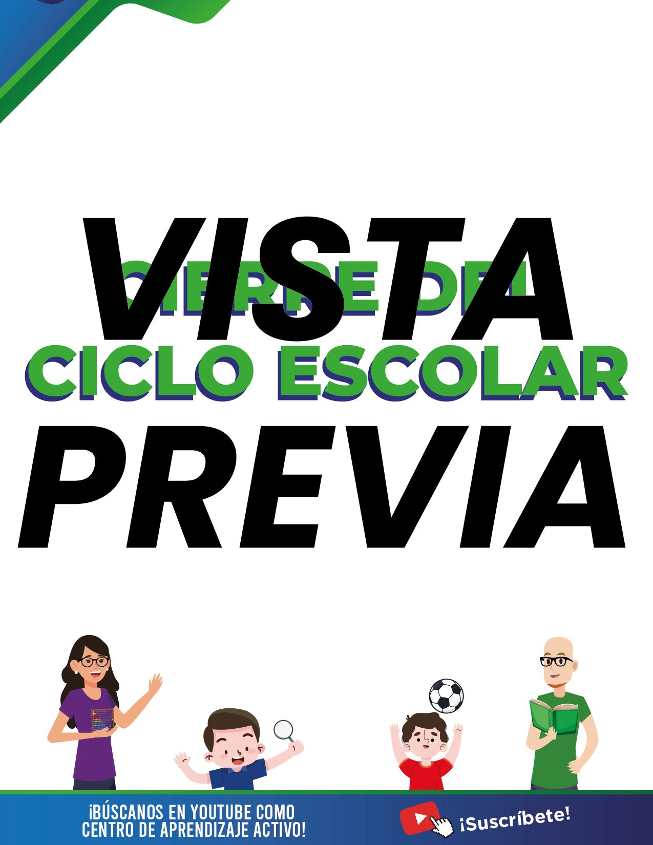 Agenda Formal Verde-azul MAESTRO Secundaria