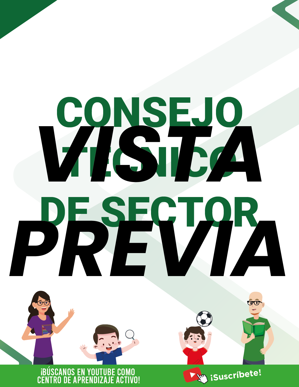 Agenda Formal Verde SUPERVISOR Preescolar
