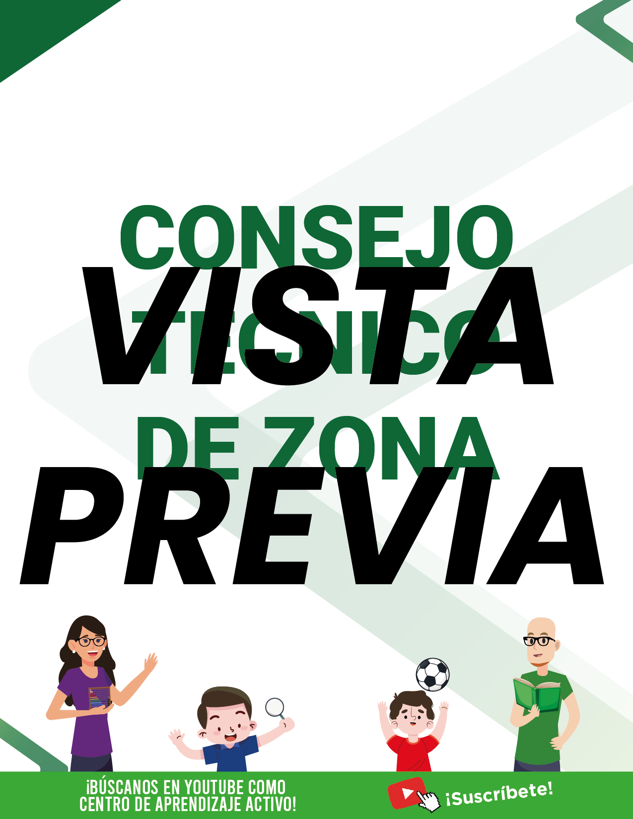 Agenda Formal Verde SUPERVISOR Preescolar