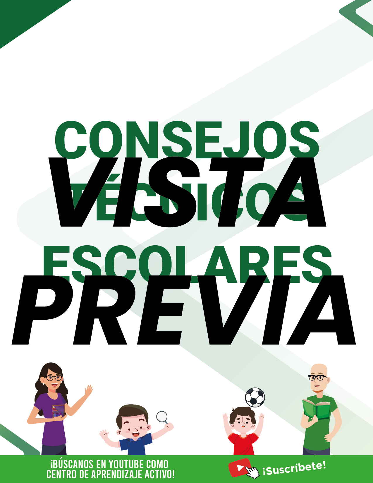 Agenda Formal Verde SUPERVISOR Preescolar