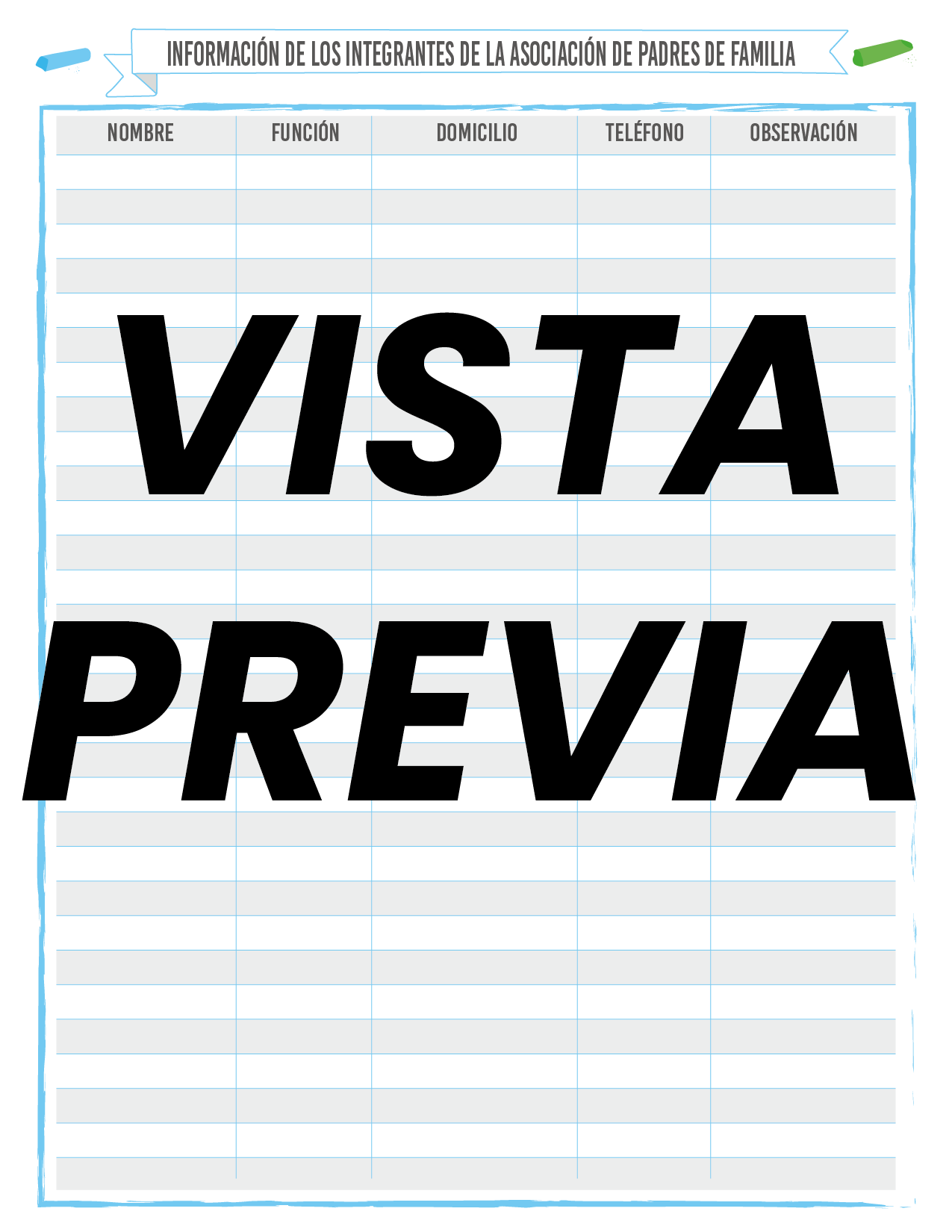 Agenda Gises DIRECTOR Primaria