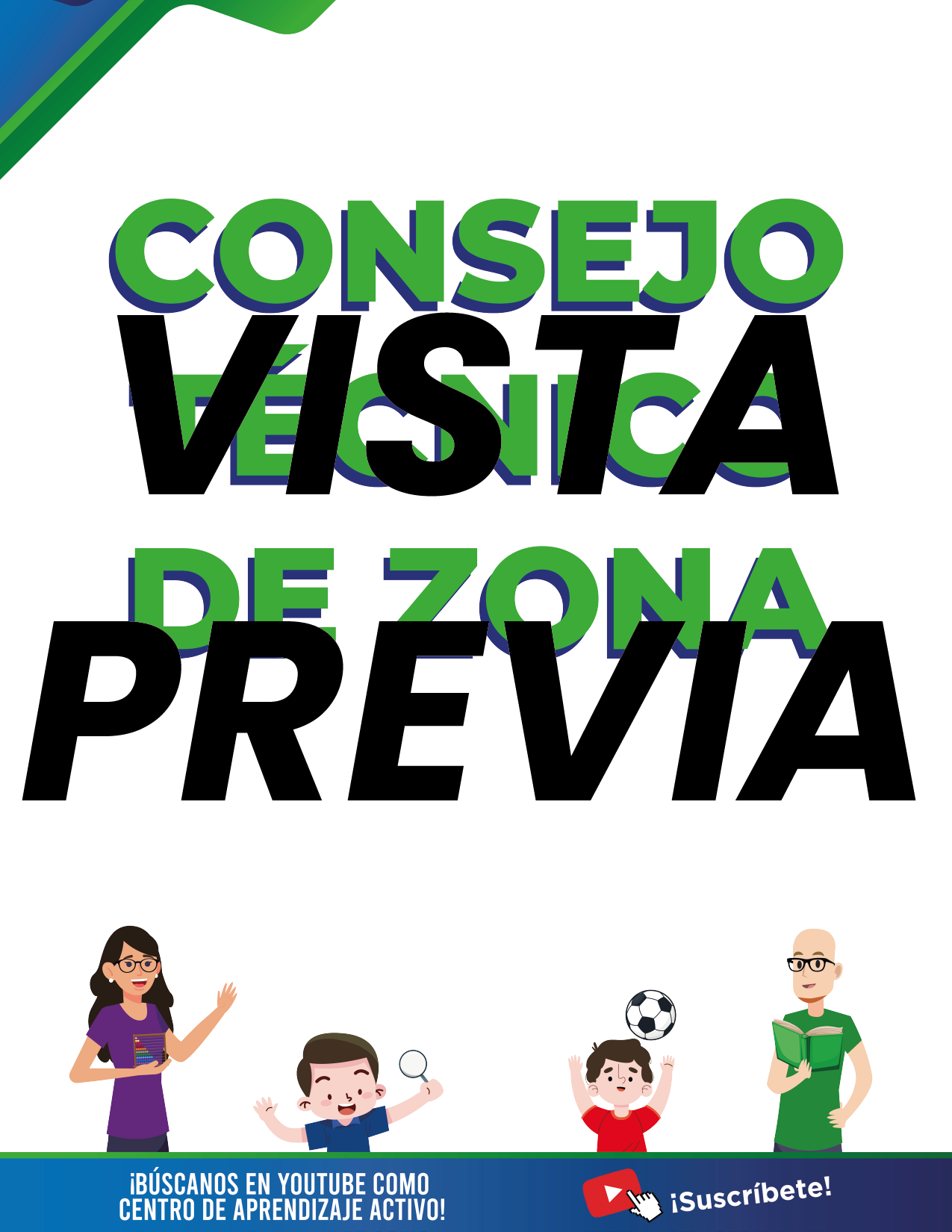 Infografía Formal Verde-azul DIRECTOR Primaria