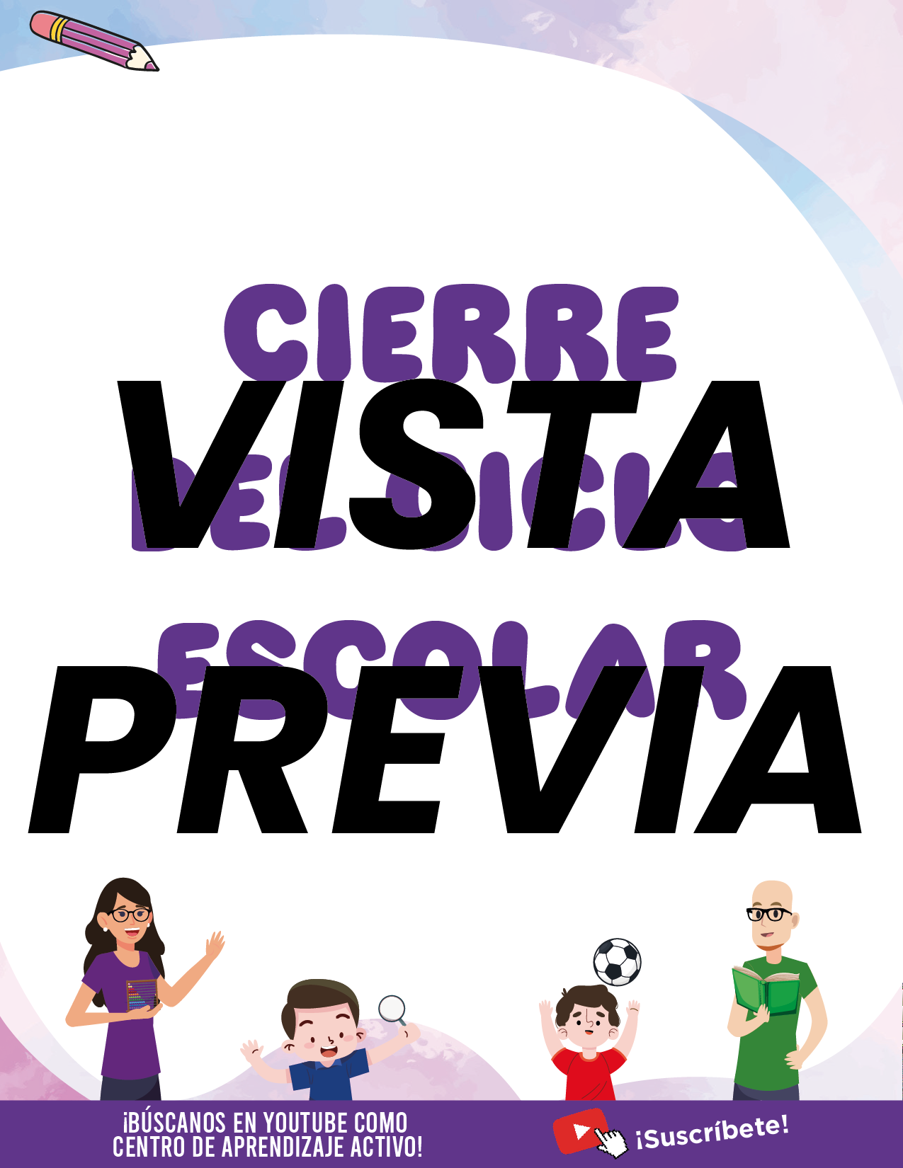 Agenda Colorida DIRECTOR Preescolar