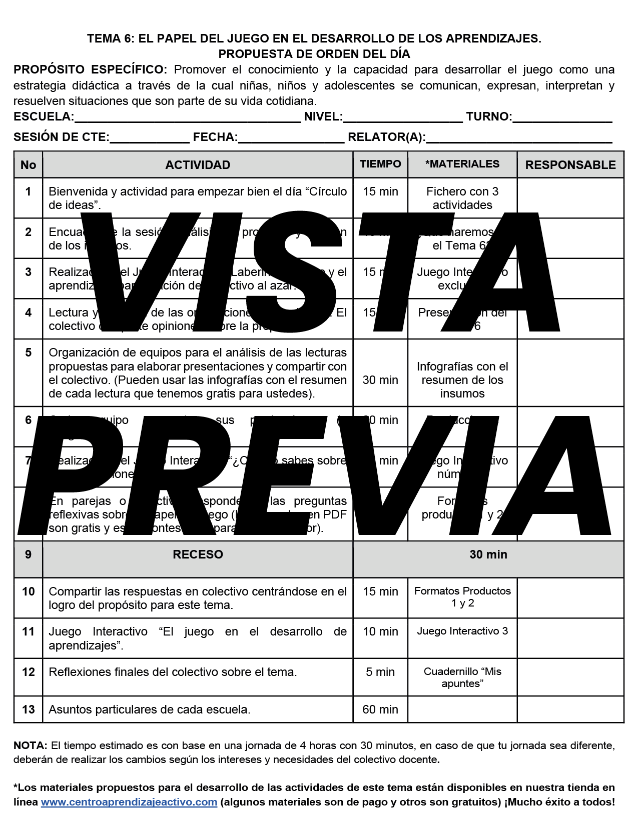 Propuesta Orden del Día Tema 6 Editable