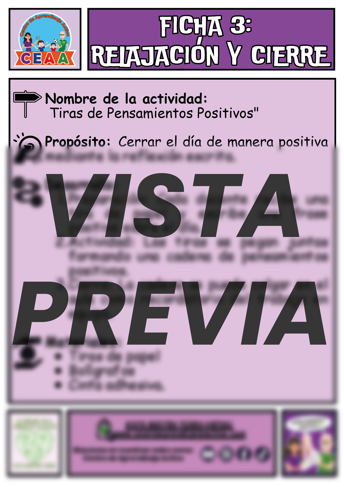Fichero 3 Actividades CTE Tema 9: La NEM y la Educación Especial