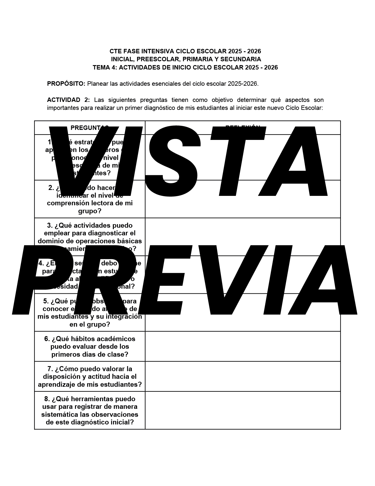 FORMATOS DE PRODUCTOS TEMAS 3 Y 4 FASE INTENSIVA 2025-2026 EDITABLE EN WORD